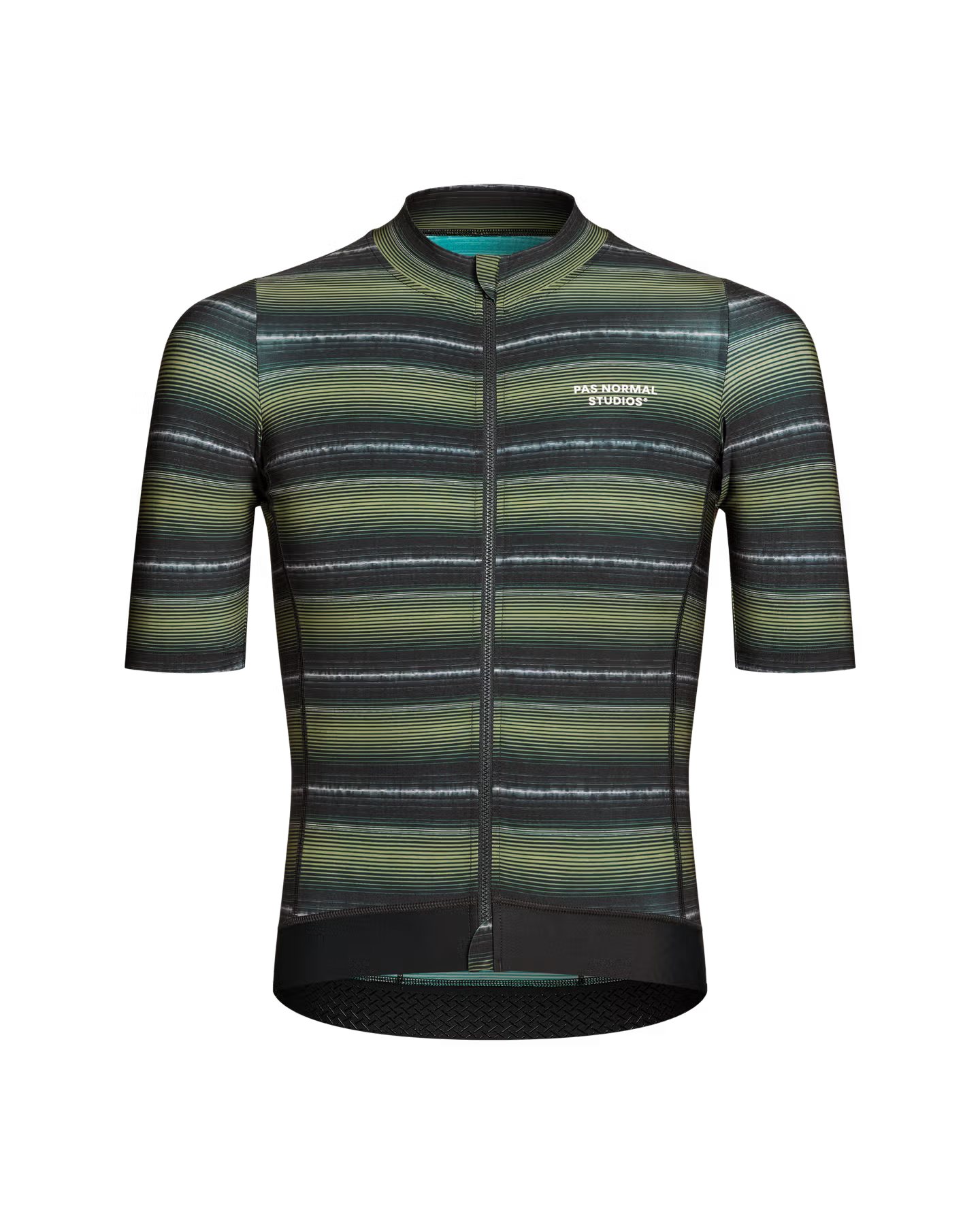 Pas Normal Studios Men's Essential Jersey - Light Olive Stripe
