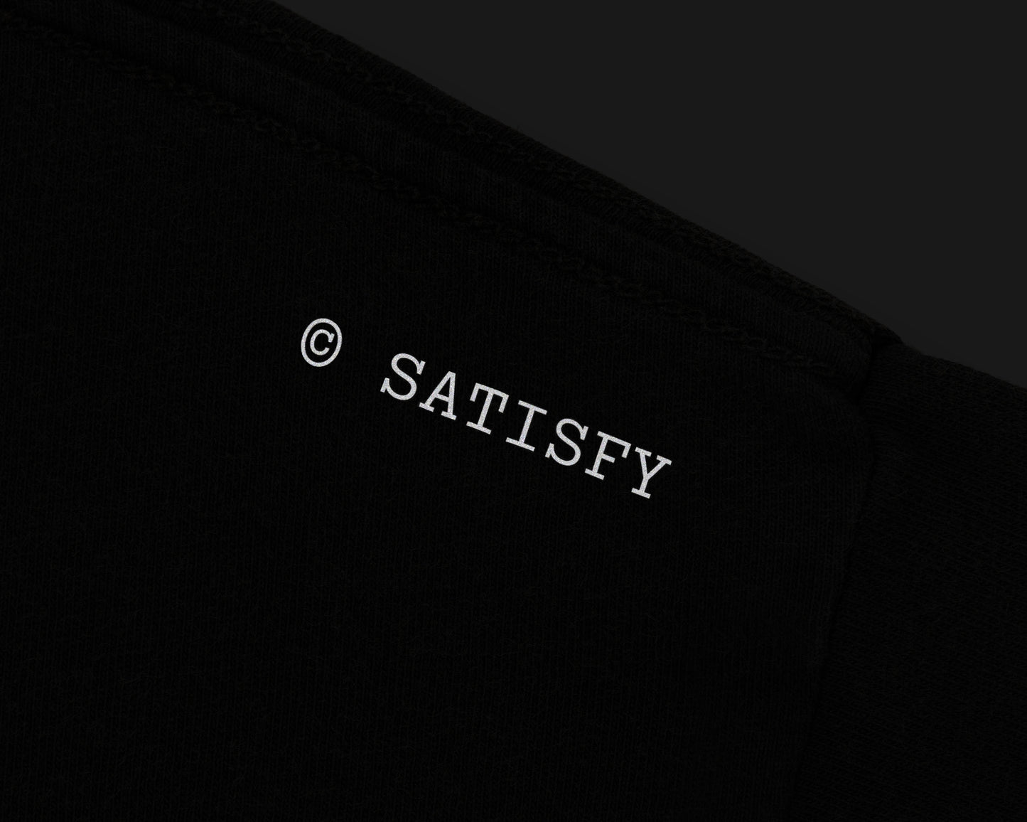 Satisfy MothTech T-Shirt - Aged Black