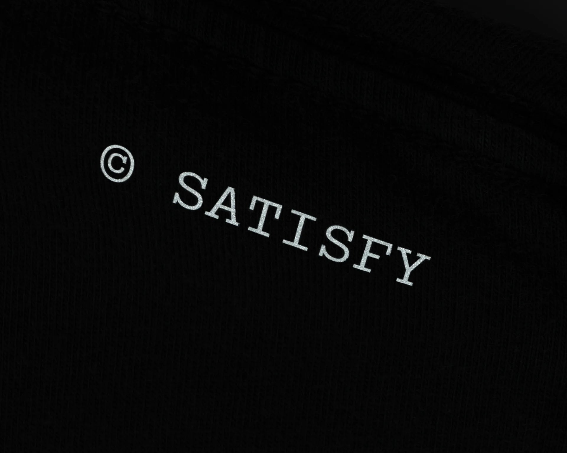 Satisfy MothTech T-Shirt - Aged Black