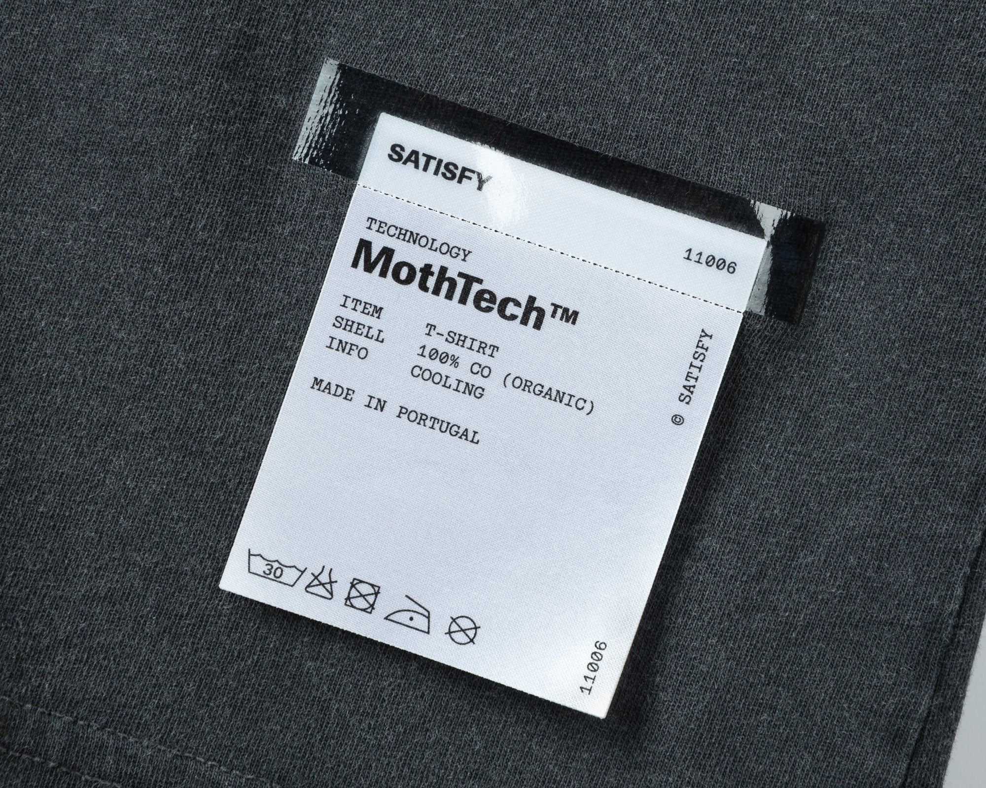 Satisfy MothTech™ T-Shirt - Aged Black