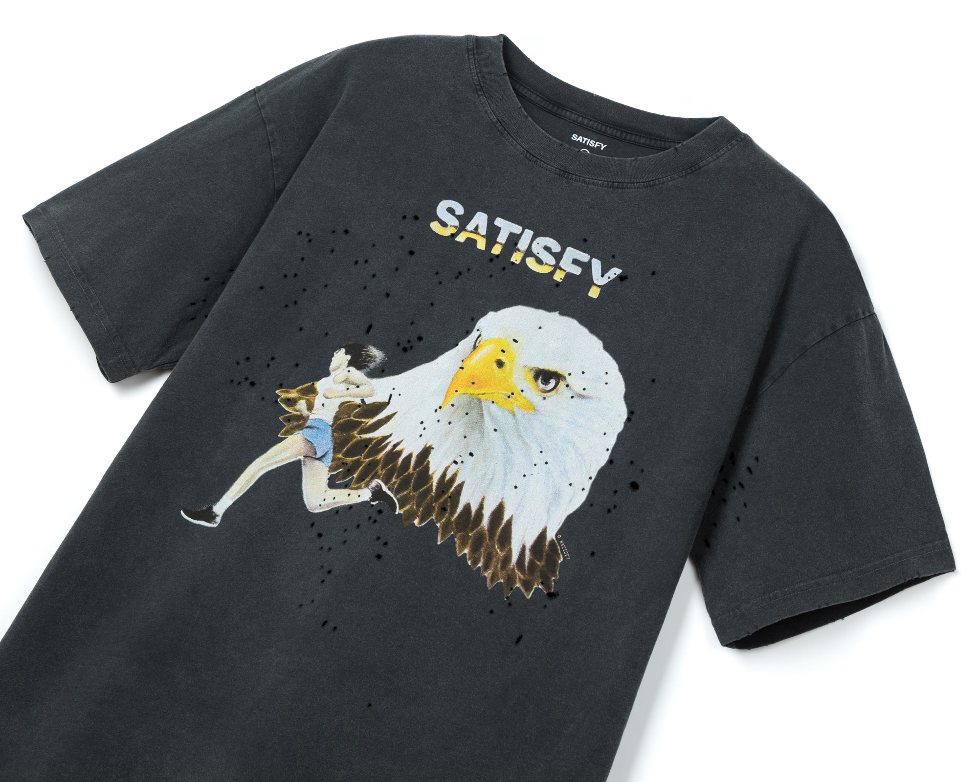 Satisfy MothTech™ T-Shirt - Aged Black