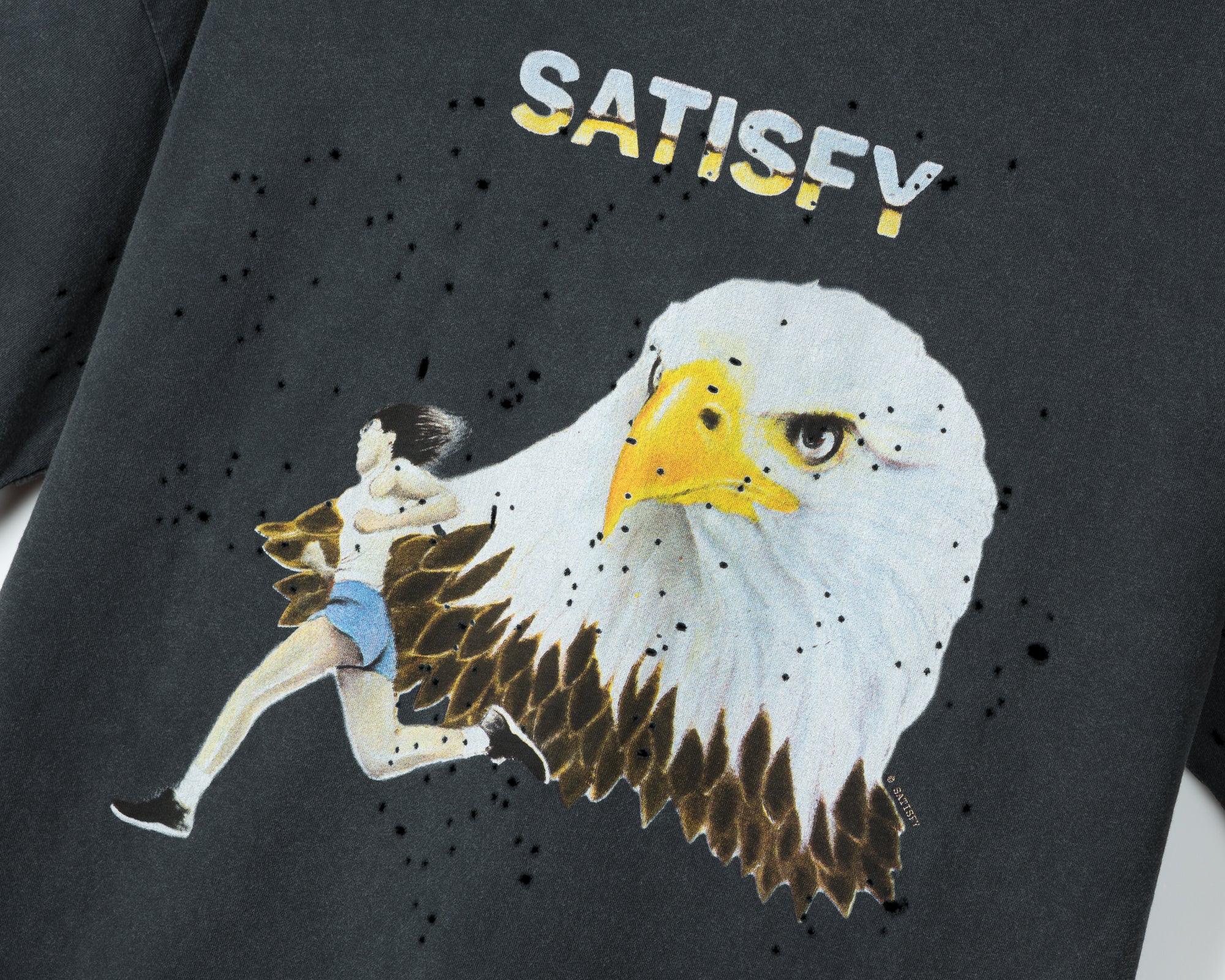 Satisfy MothTech™ T-Shirt - Aged Black