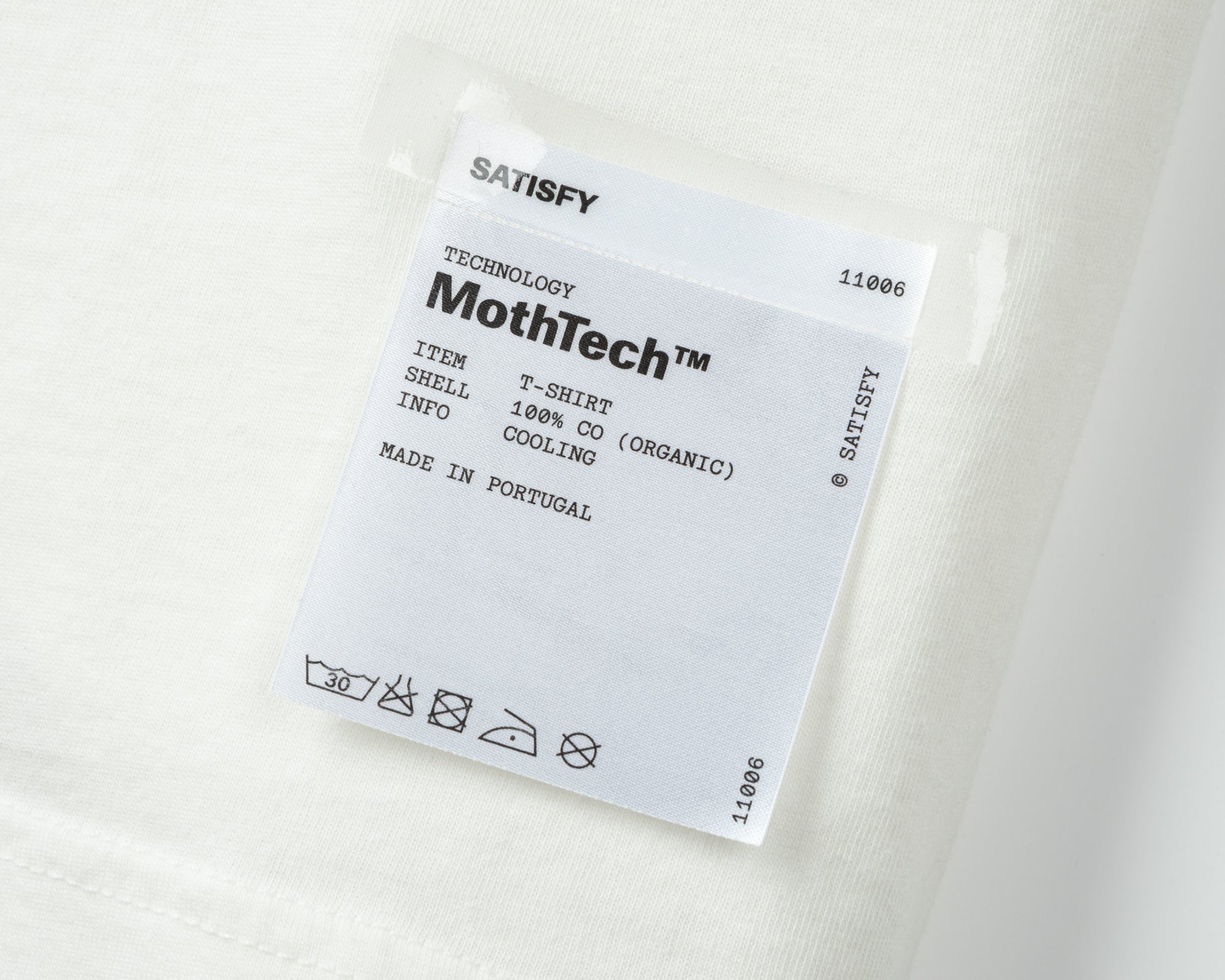 Satisfy MothTech™ T-Shirt - Aged Off-White