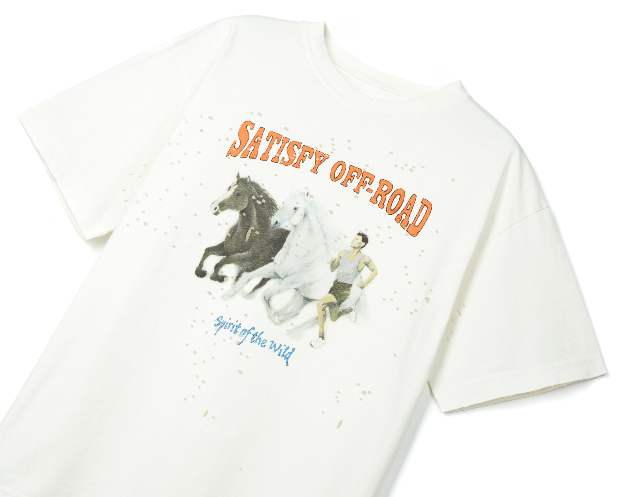 Satisfy MothTech™ T-Shirt - Aged Off-White