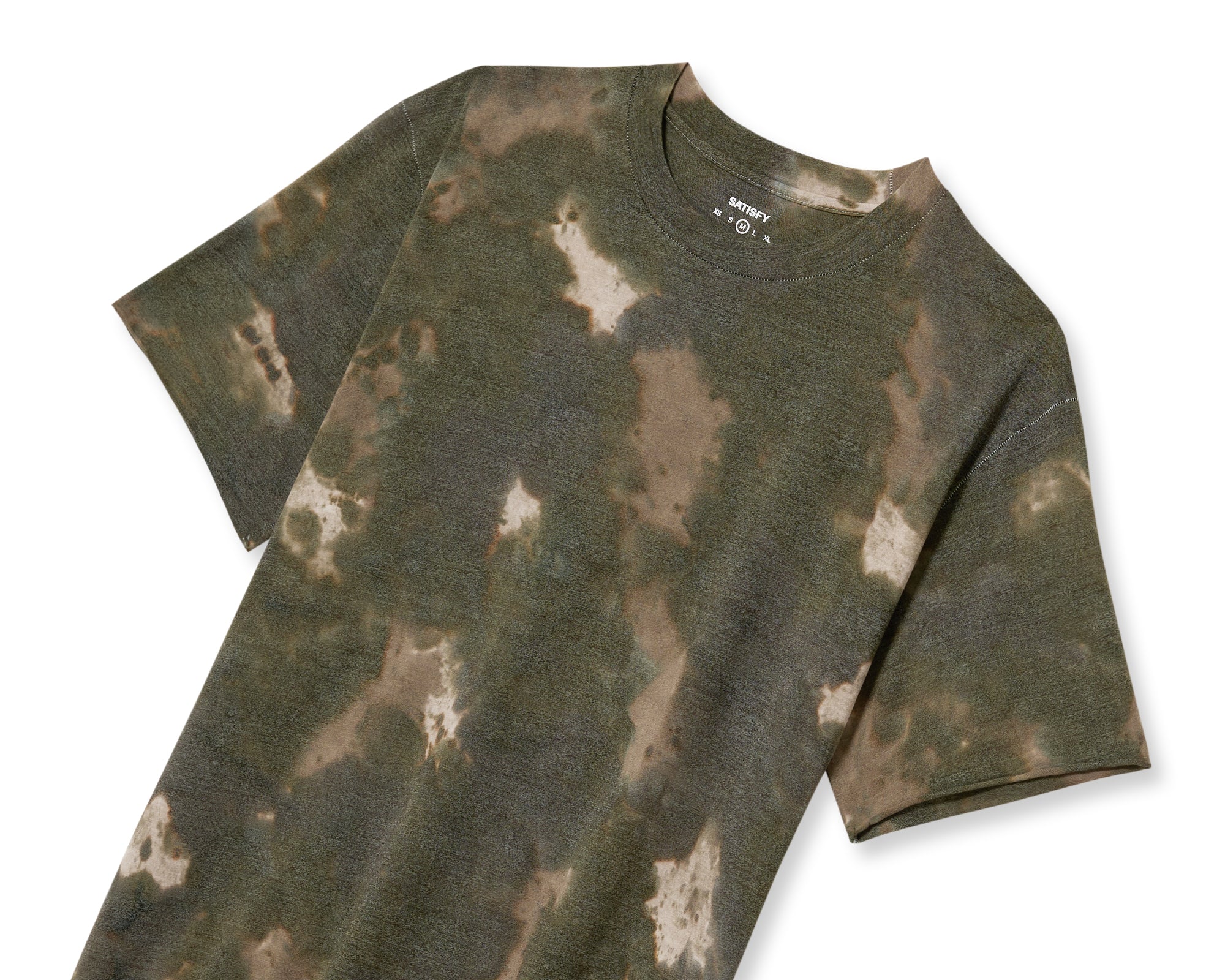 Satisfy CloudMerino™ Cordura® T-Shirt - Batik Military Olive