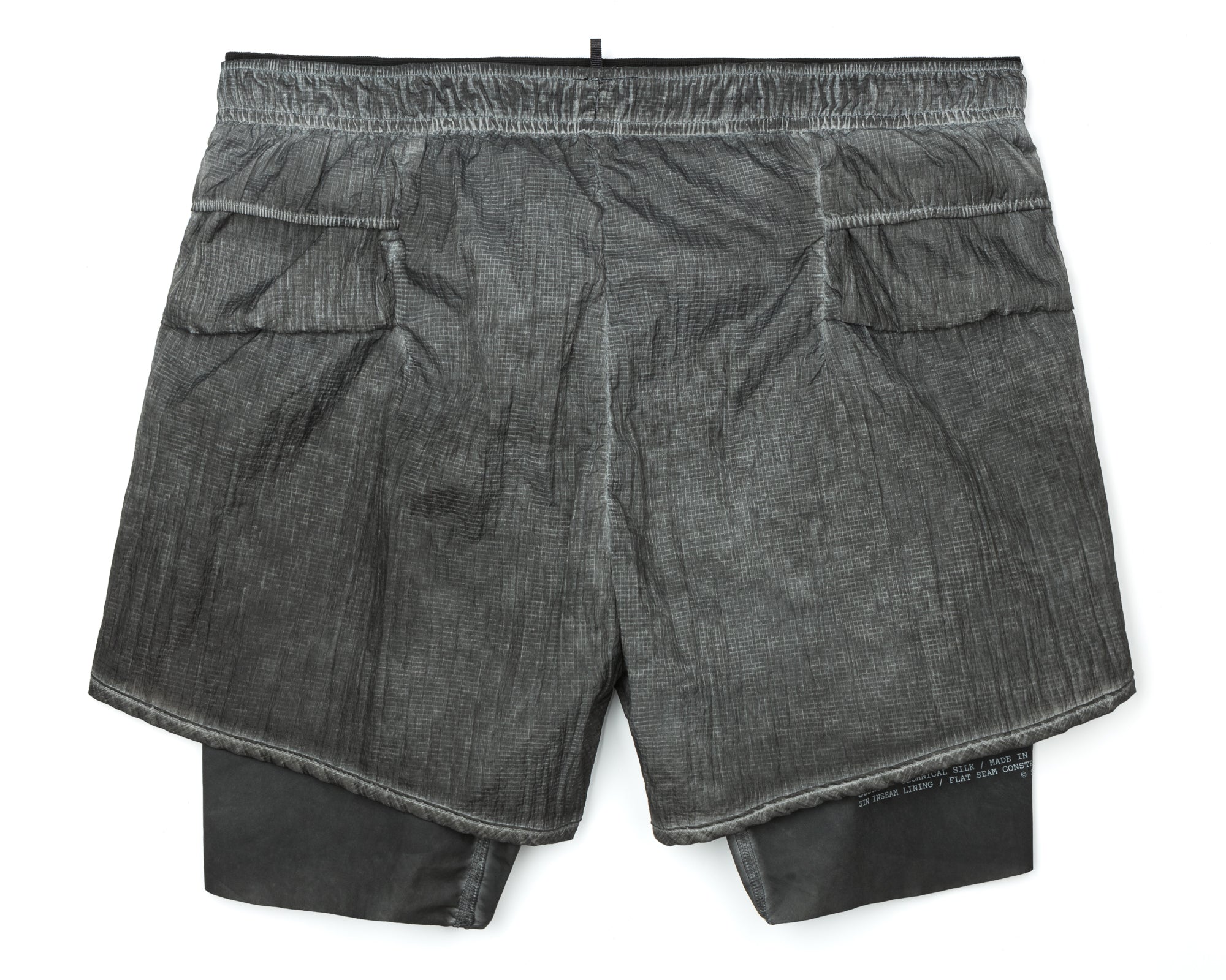 Satisfy Rippy™ 3" Trail Shorts - Mineral Graphite