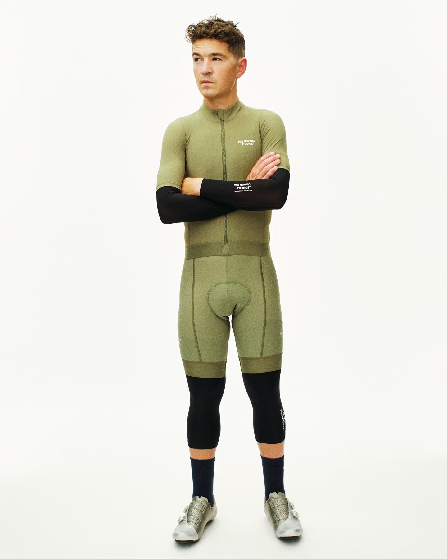 Pas Normal Studios Men's Essential Bibs - Light Olive
