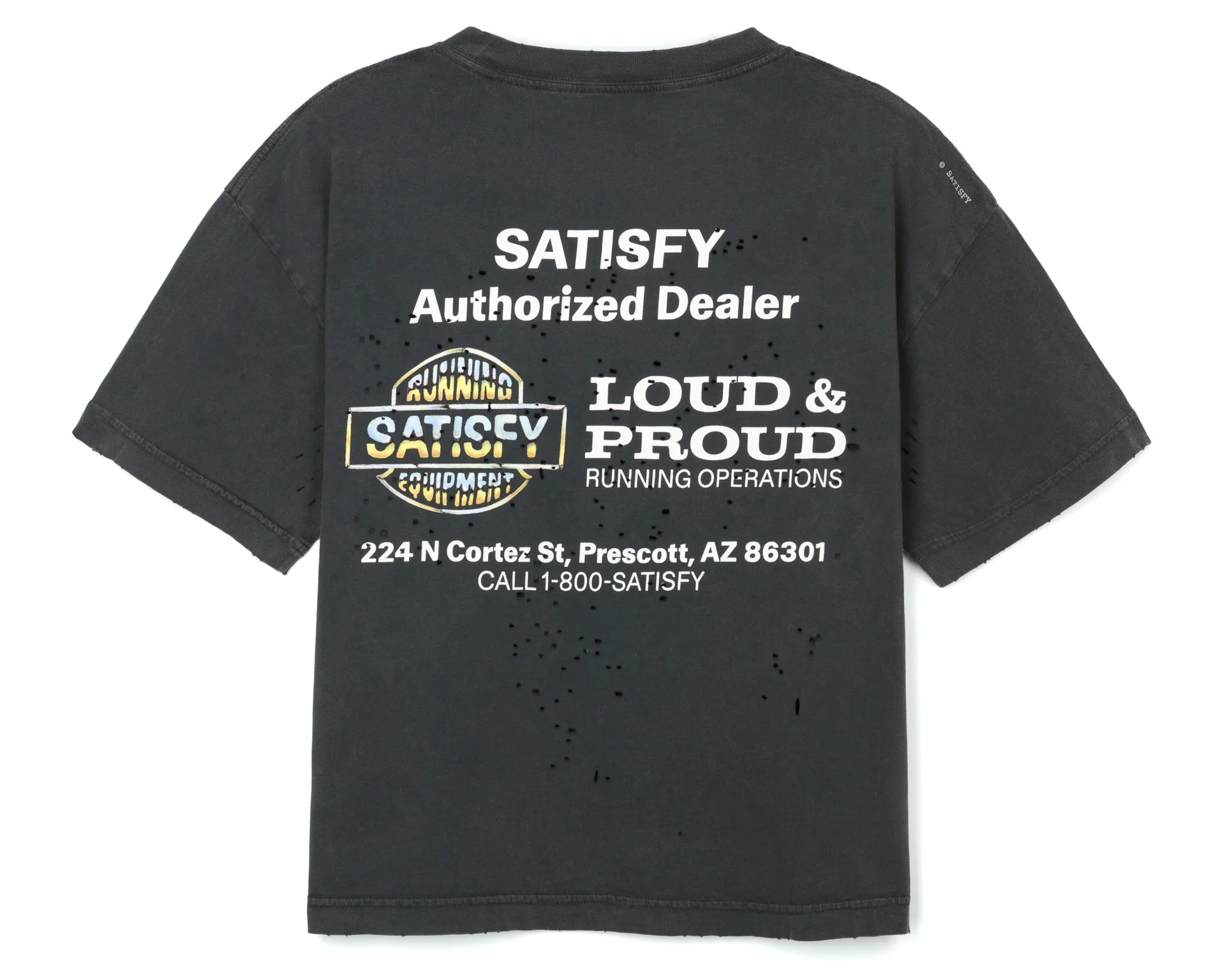 Satisfy Women's MothTech T-Shirt - Aged Black