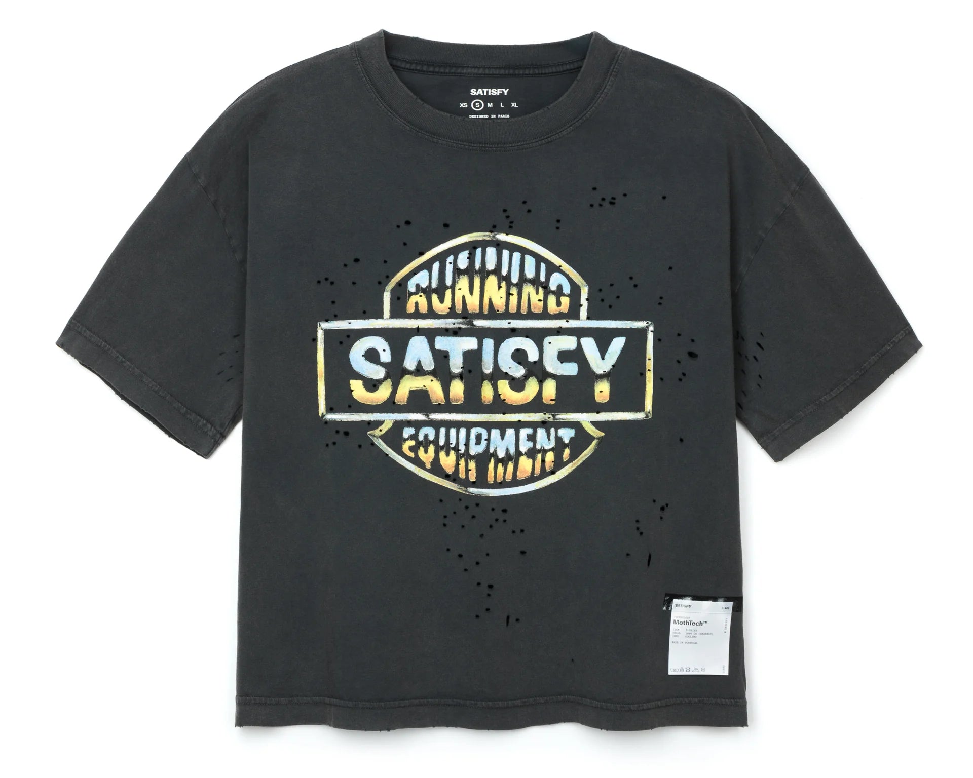 Satisfy Women's MothTech T-Shirt - Aged Black