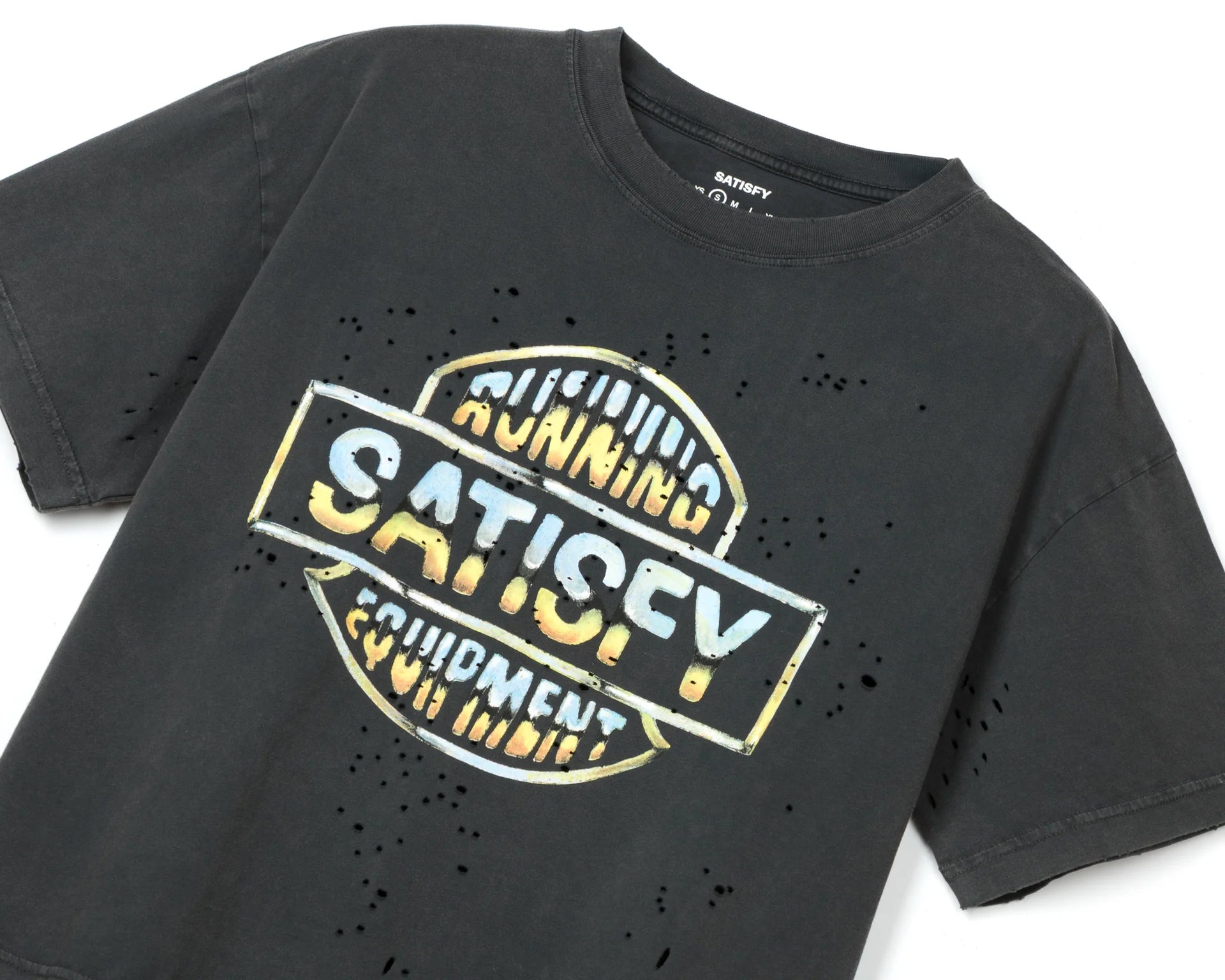 Satisfy Women's MothTech T-Shirt - Aged Black