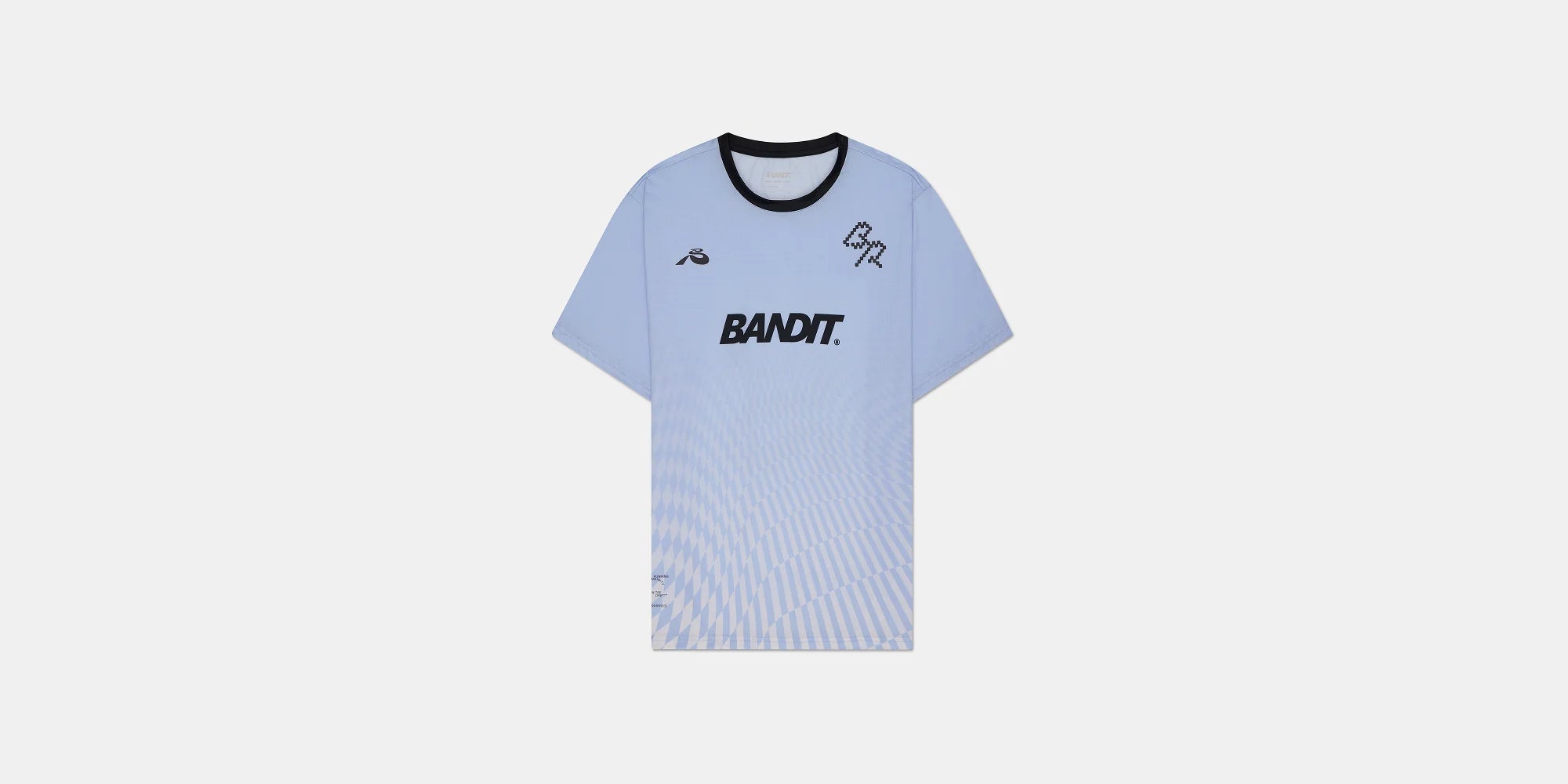 Bandit Drift™ Mosaic Performance Tee - Breeze Blue