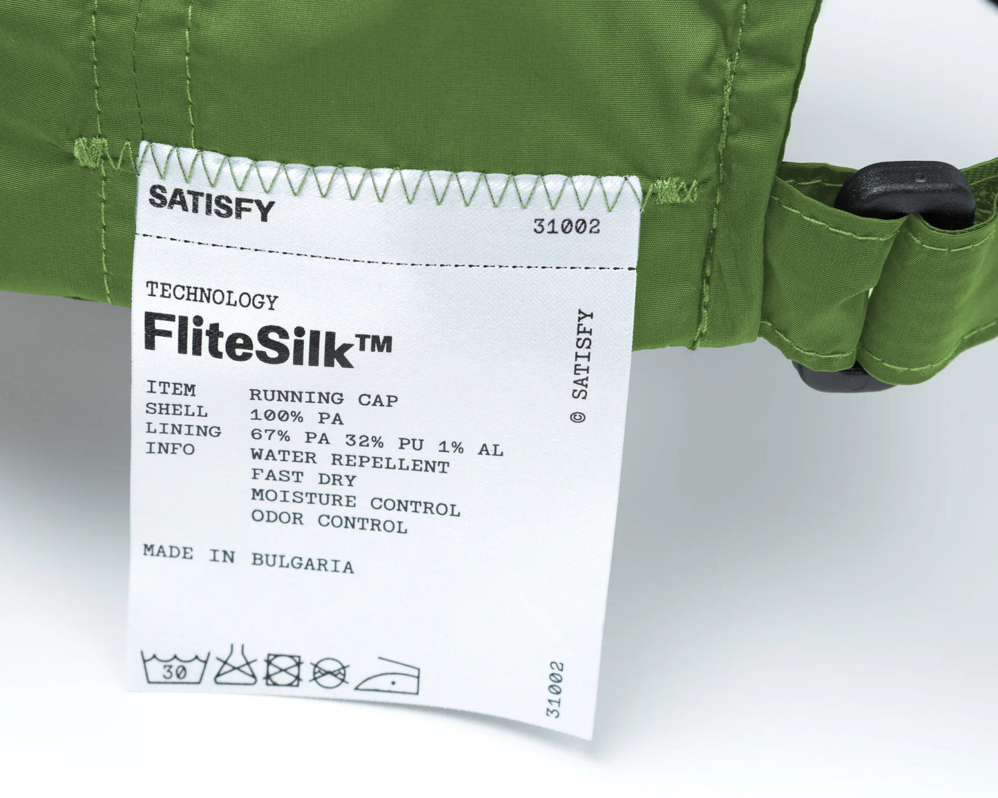 Satisfy FliteSilk™ Running Cap - Green
