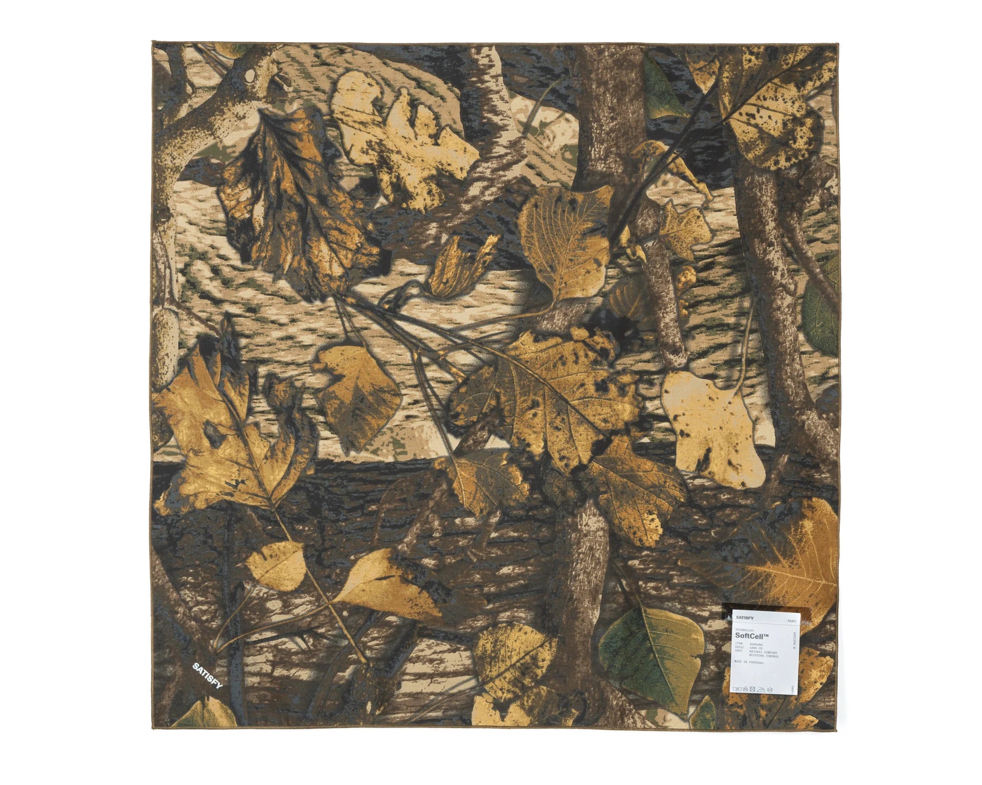 Satisfy SoftCell Bandana - Camo Leaves