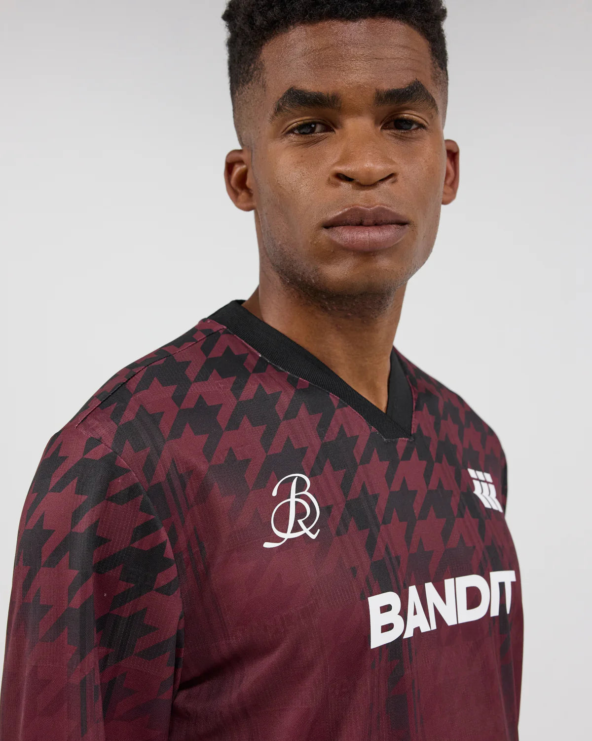 Bandit Jacquard Footy Long Sleeve - Fig Print