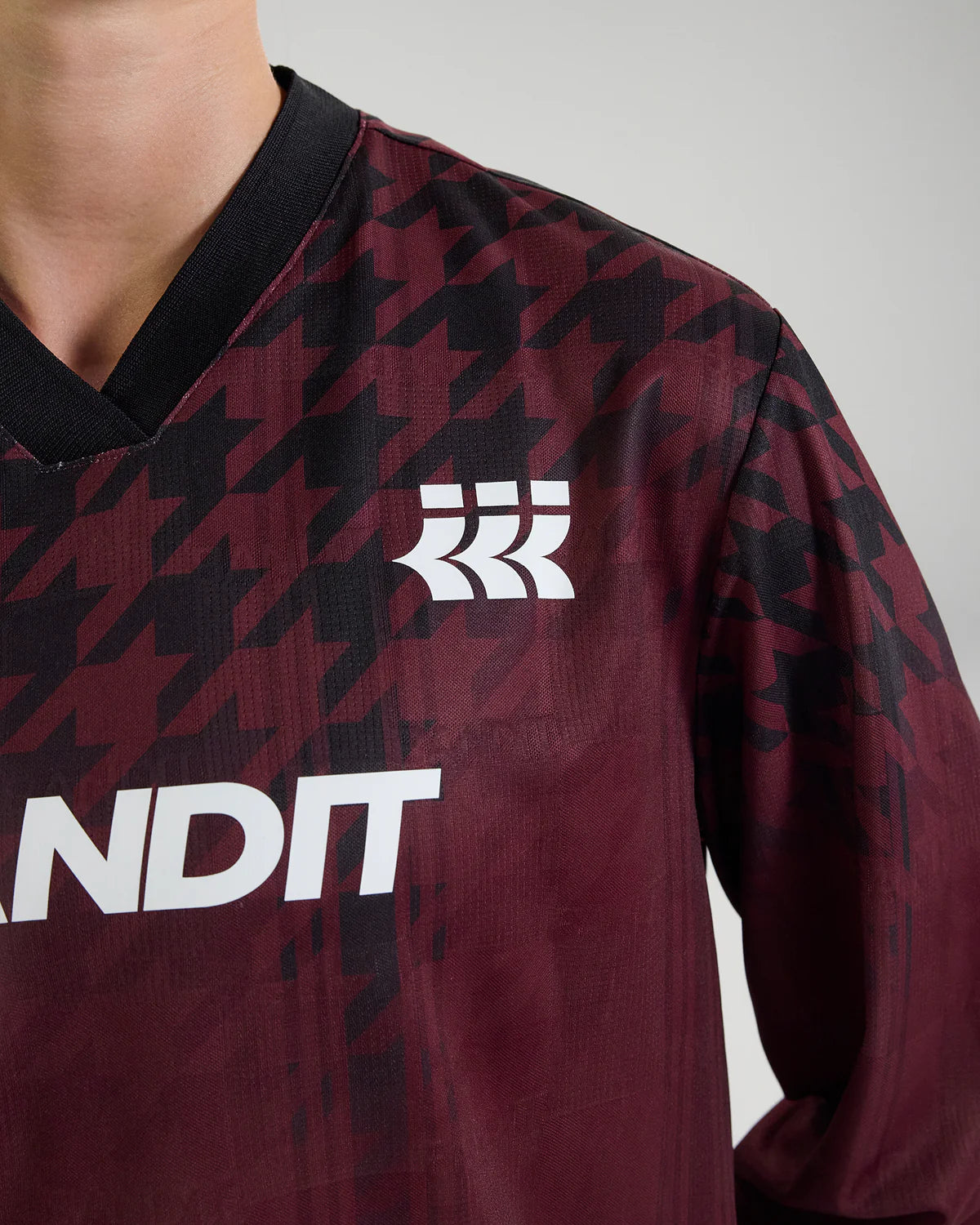 Bandit Jacquard Footy Long Sleeve - Fig Print