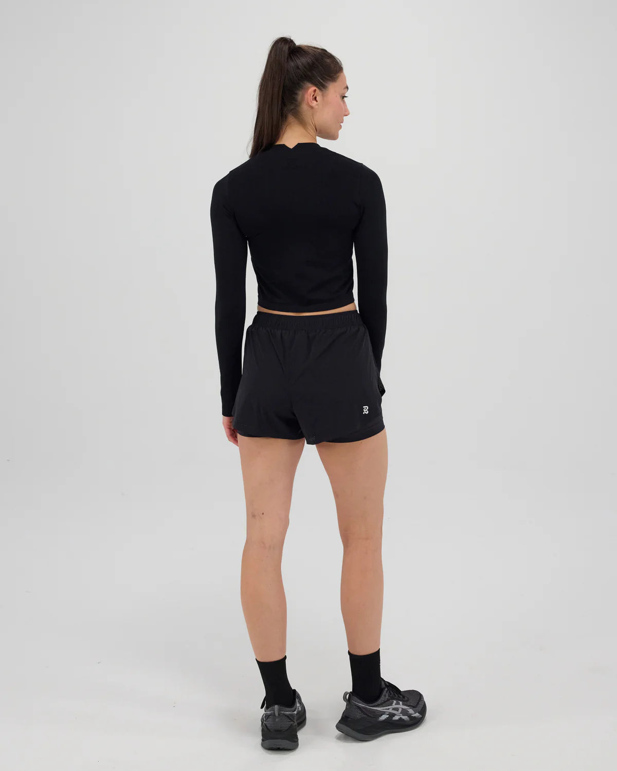Bandit Women's Mercury Seamless™ Long Sleeve Crop - Black