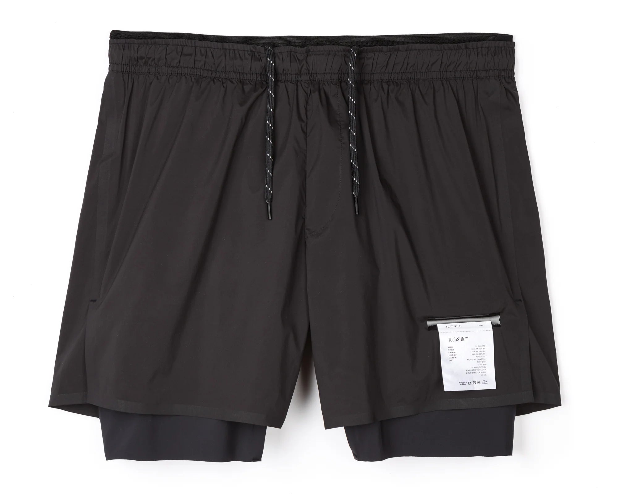 Satisfy TechSilk™ 8" Shorts - Black