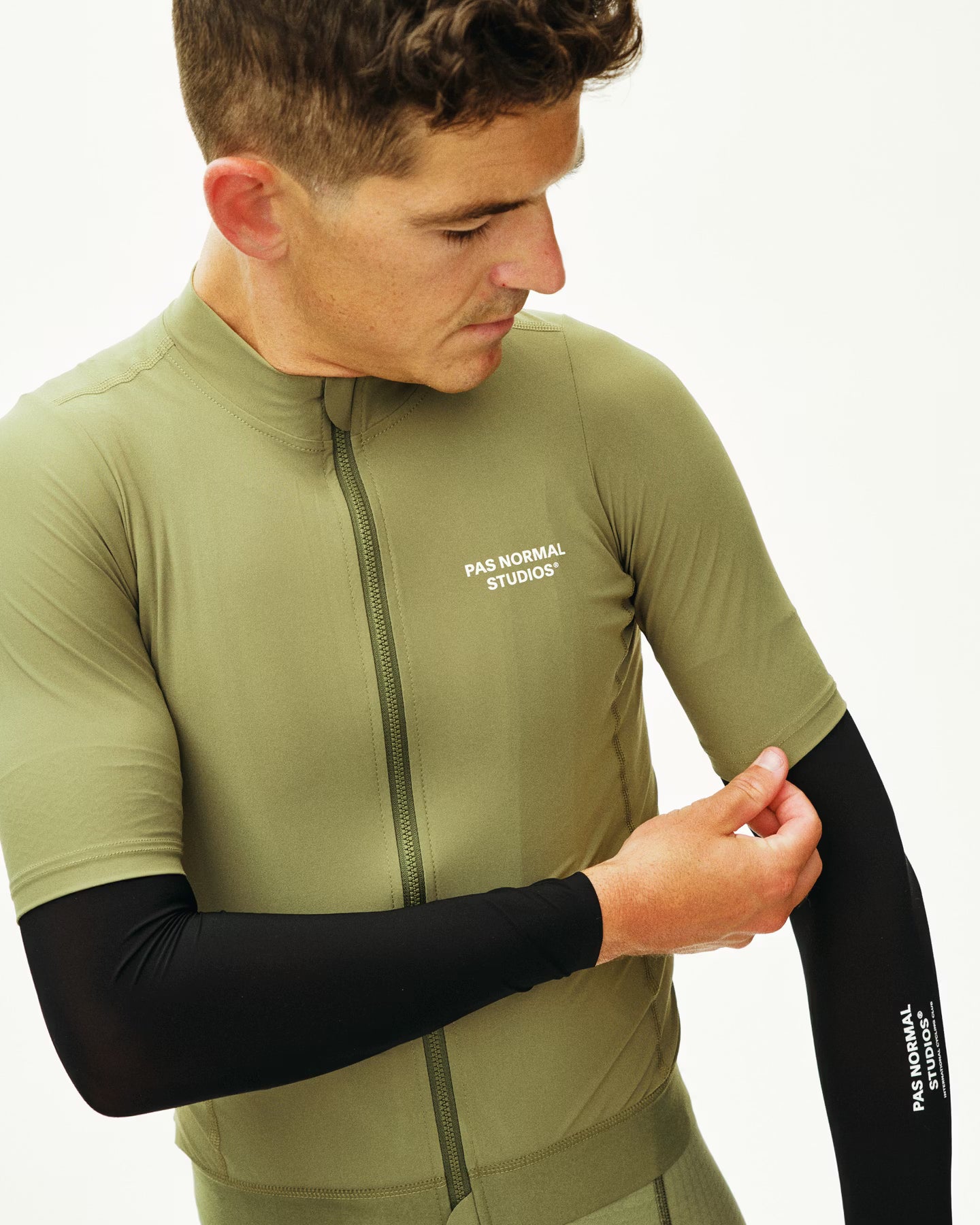 Pas Normal Studios Men's Essential Jersey - Light Olive