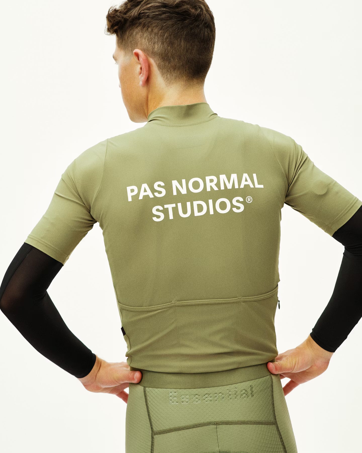 Pas Normal Studios Men's Essential Jersey - Light Olive