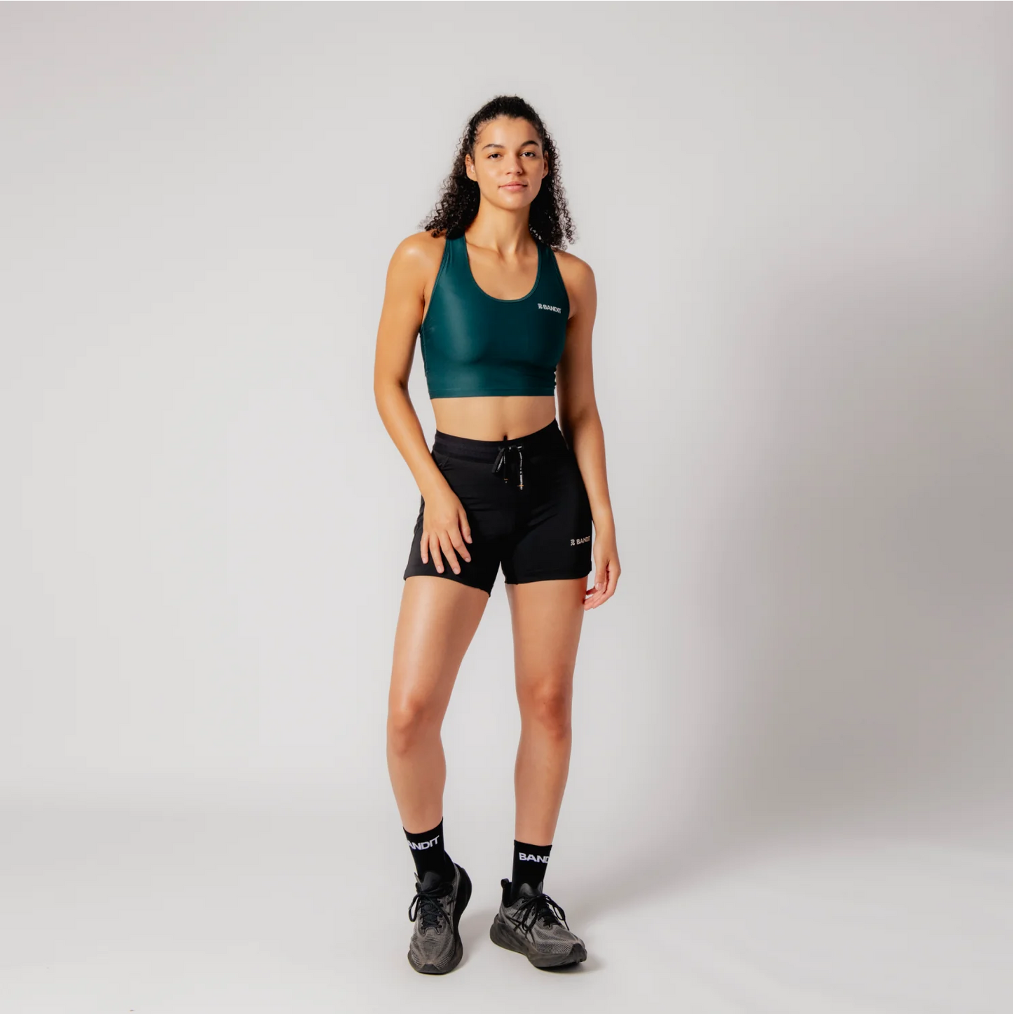 Bandit 5" Women's Compression Shorts - Black