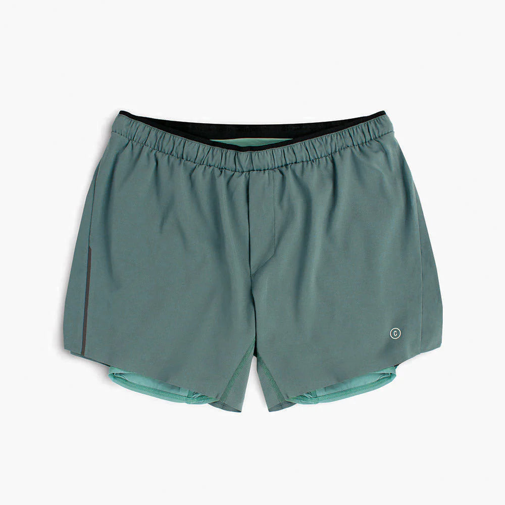 Ciele Mens DLYShort 5" Long Brief - Silver Pine
