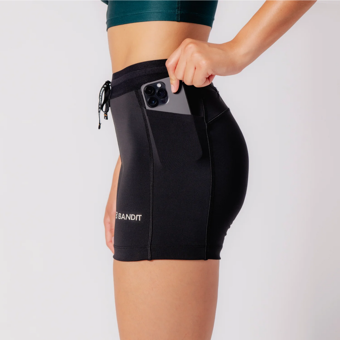 Bandit 5" Women's Compression Shorts - Black