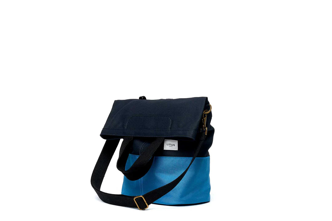 Linus "The Sac" - Navy/Aqua
