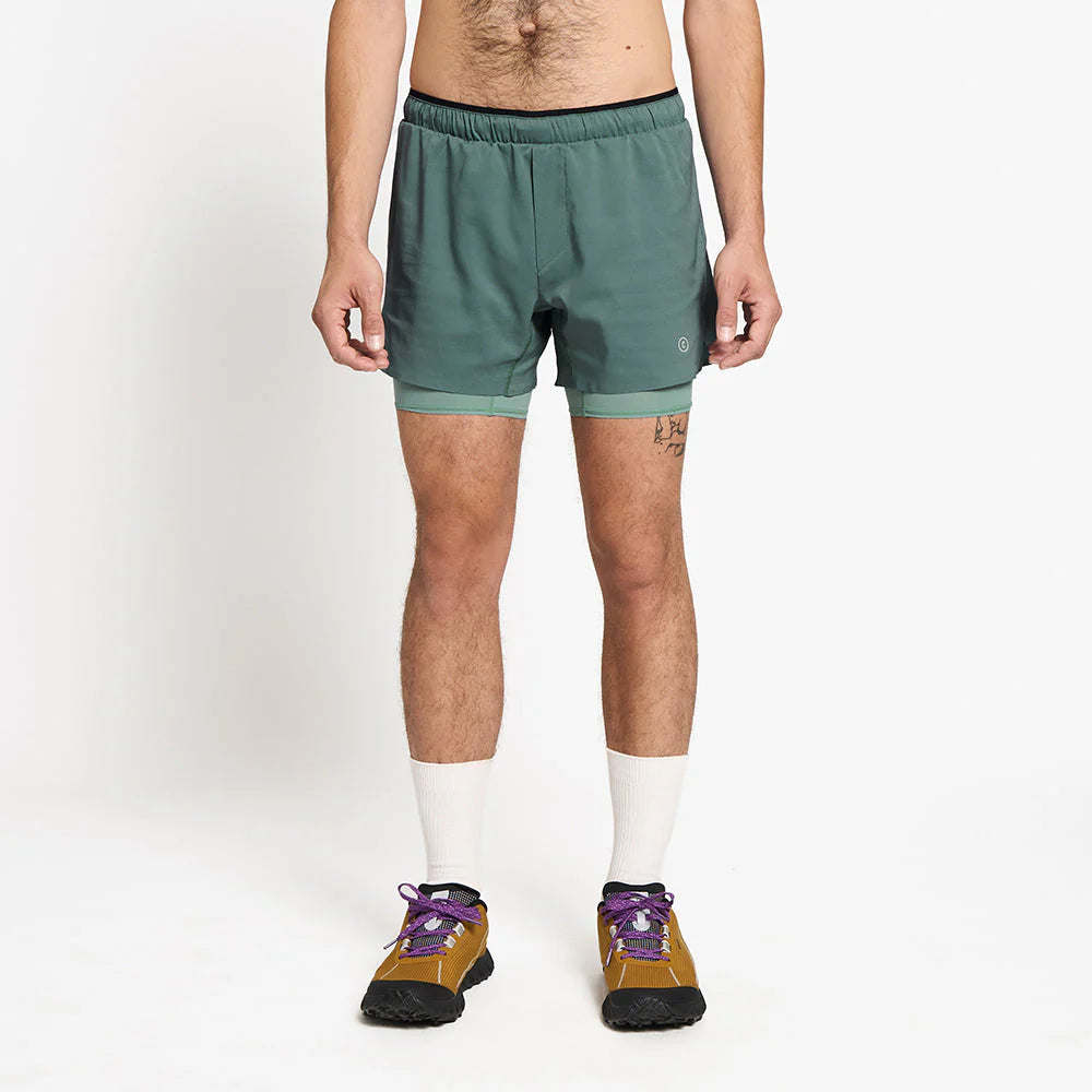 Ciele Mens DLYShort 5" Long Brief - Silver Pine