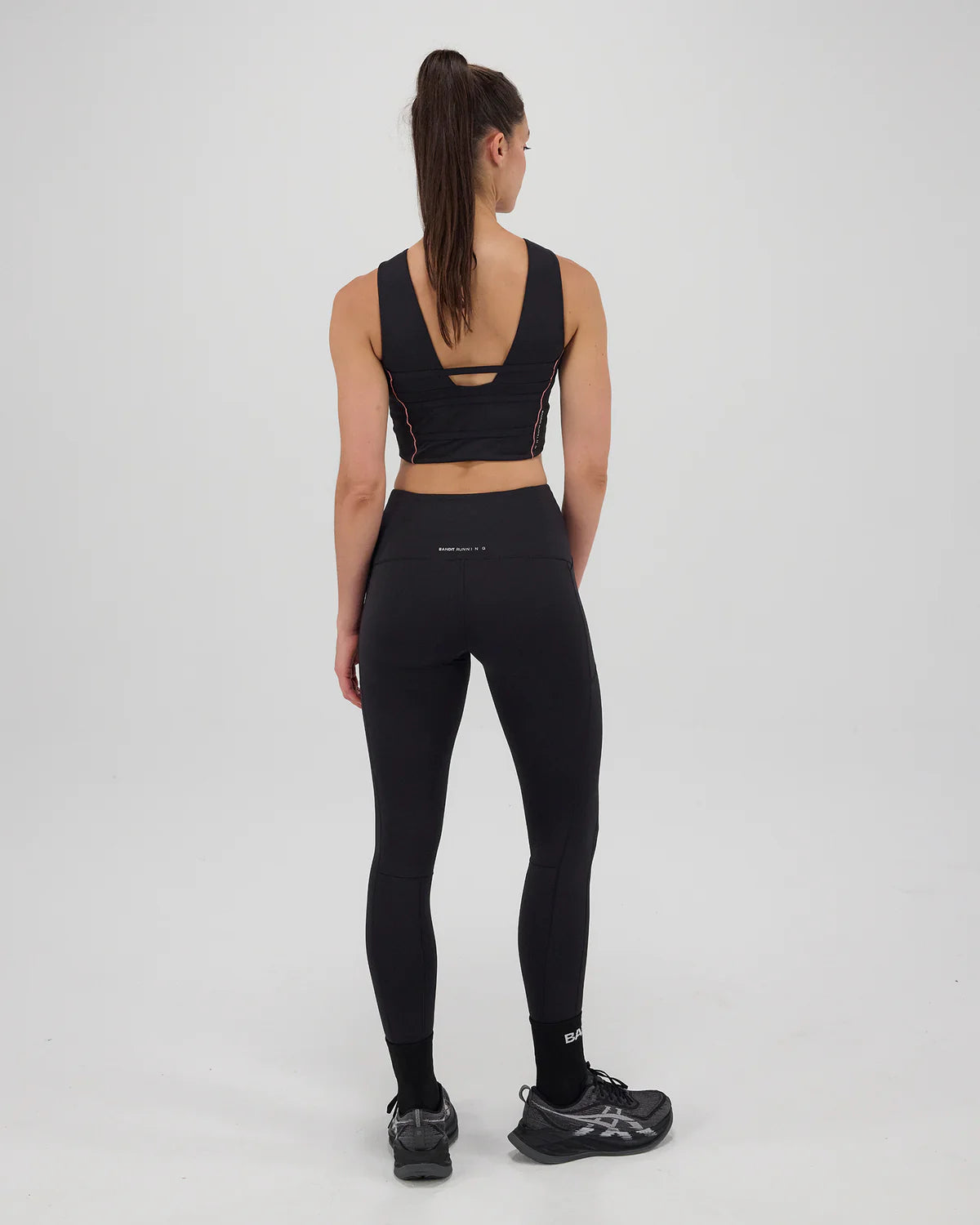 Bandit Stamina™ Pop Stitch™ High Waist Leggings - Black