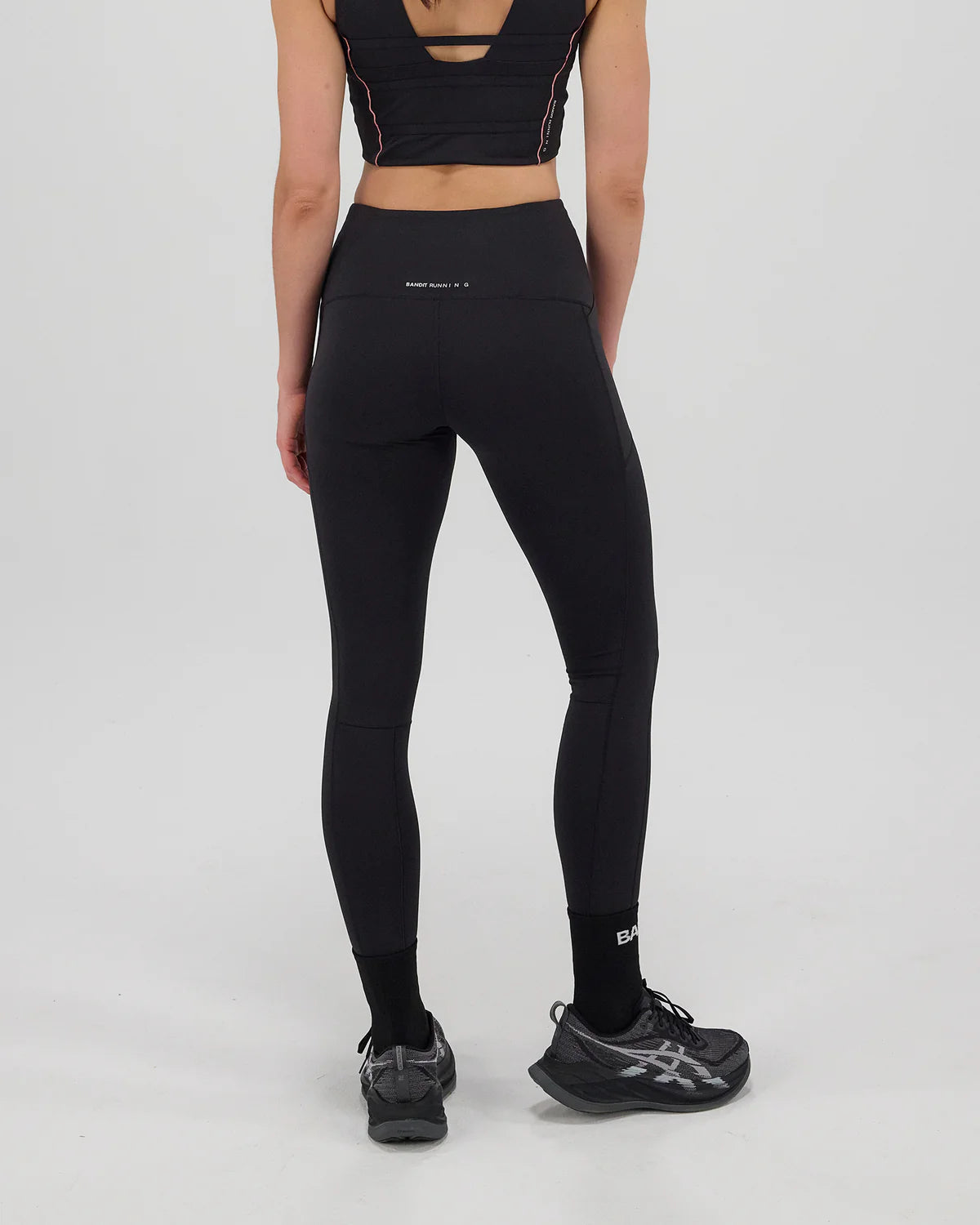 Bandit Stamina™ Pop Stitch™ High Waist Leggings - Black