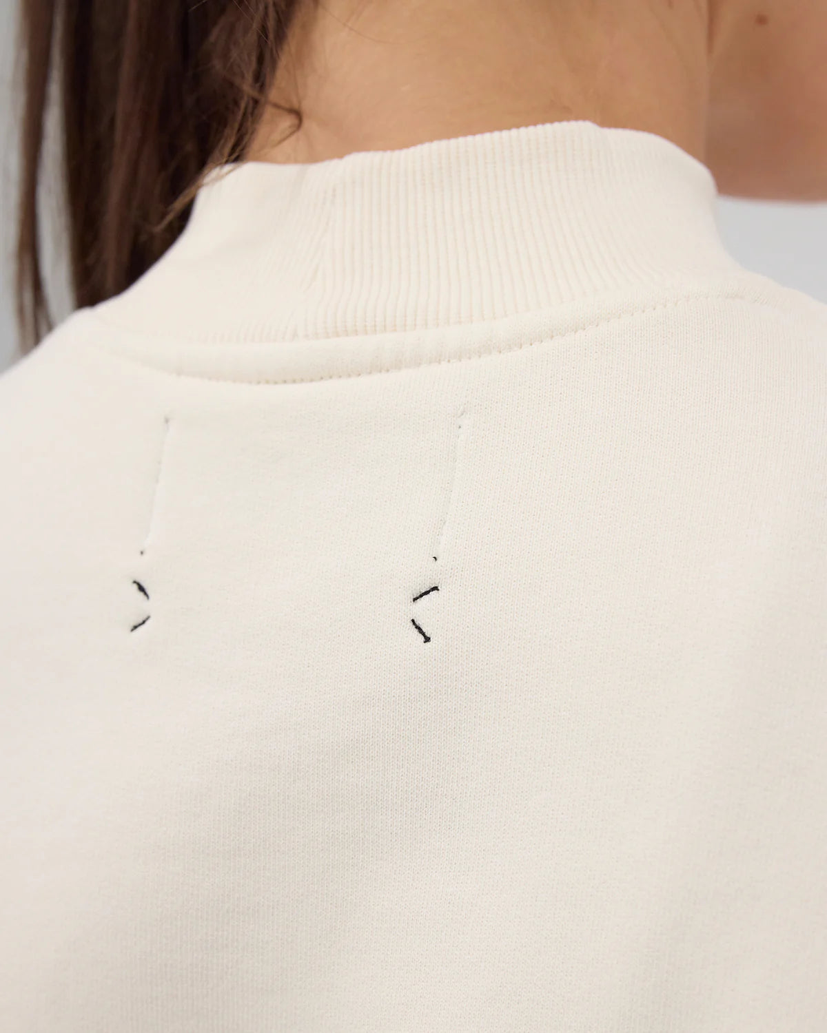 Bandit The Cropmock™ Pullover - Cream
