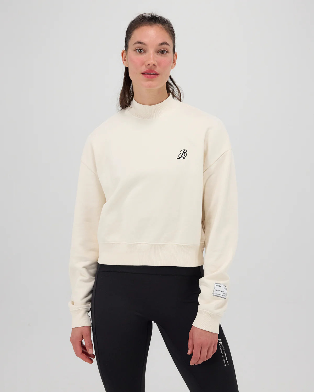 Bandit The Cropmock™ Pullover - Cream