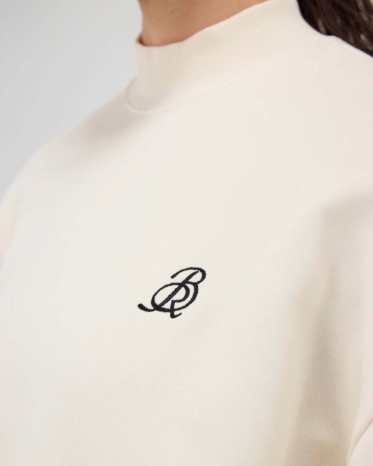 Bandit The Cropmock™ Pullover - Cream