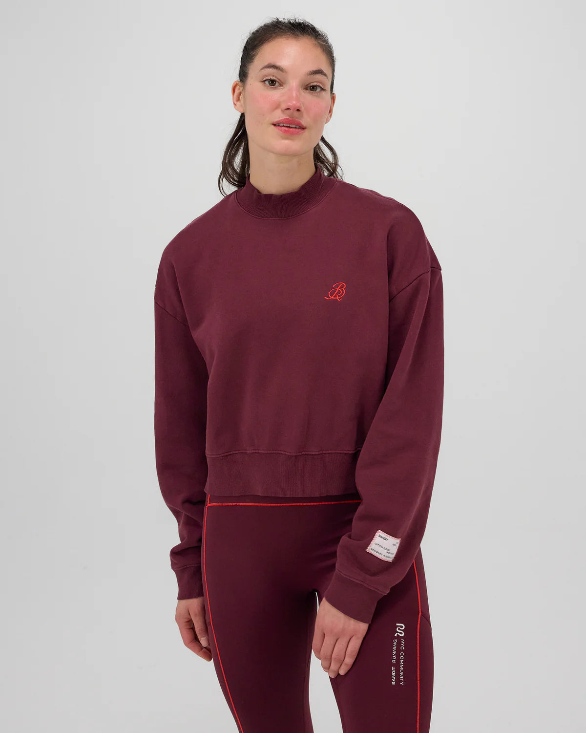 Bandit The Cropmock™ Pullover - Fig
