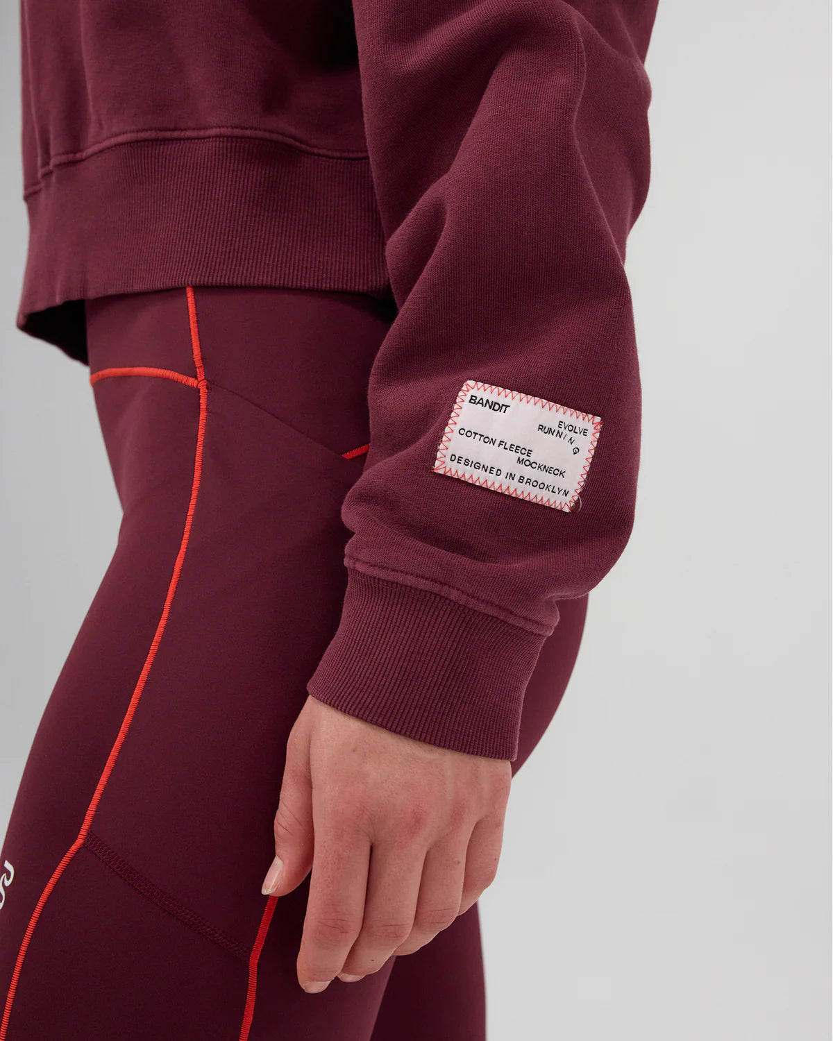 Bandit The Cropmock™ Pullover - Fig
