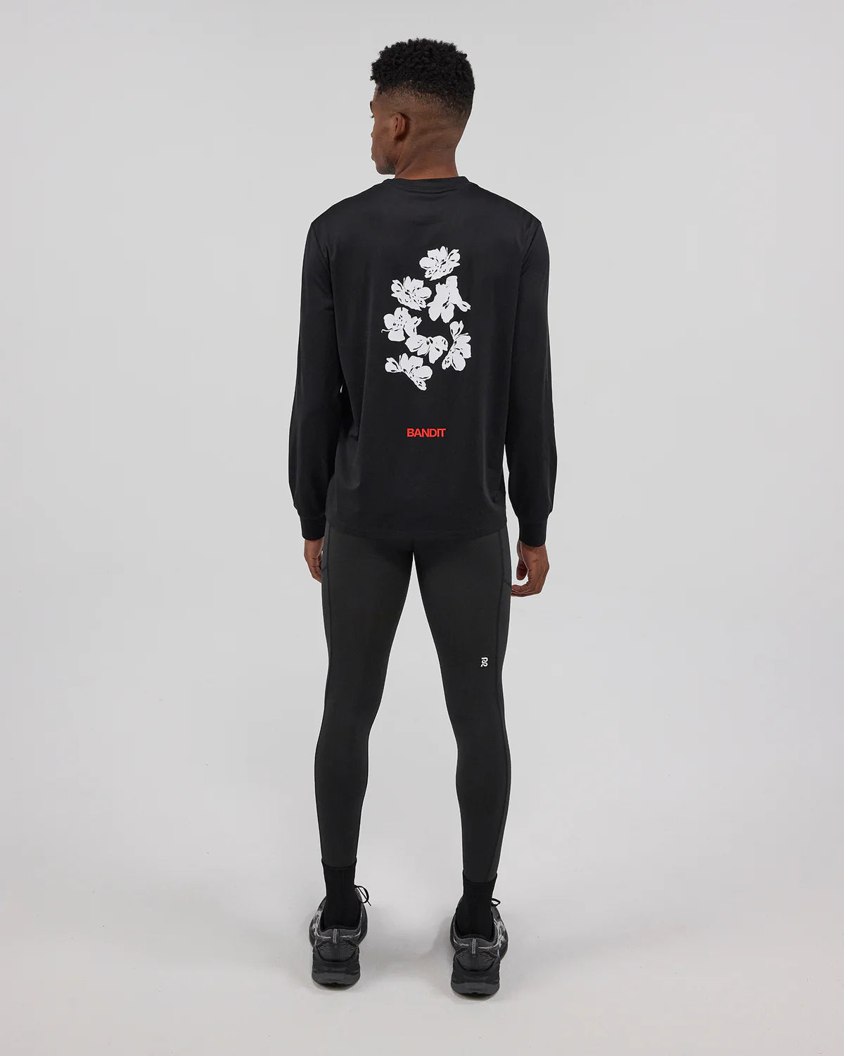 Bandit Unisex NanoMesh™ Fleura Long Sleeve - Black