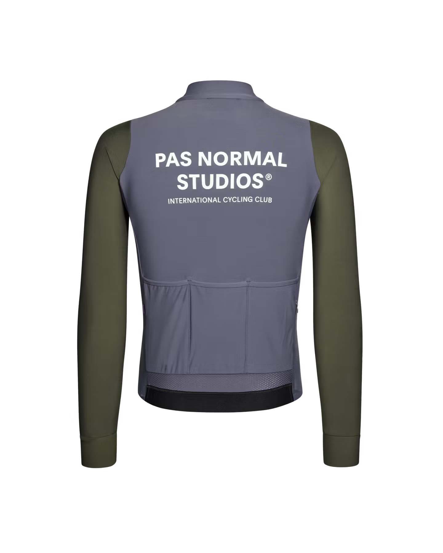 Pas Normal Studios Men's Mechanism Long Sleeve Jersey - Steel/Dark Olive