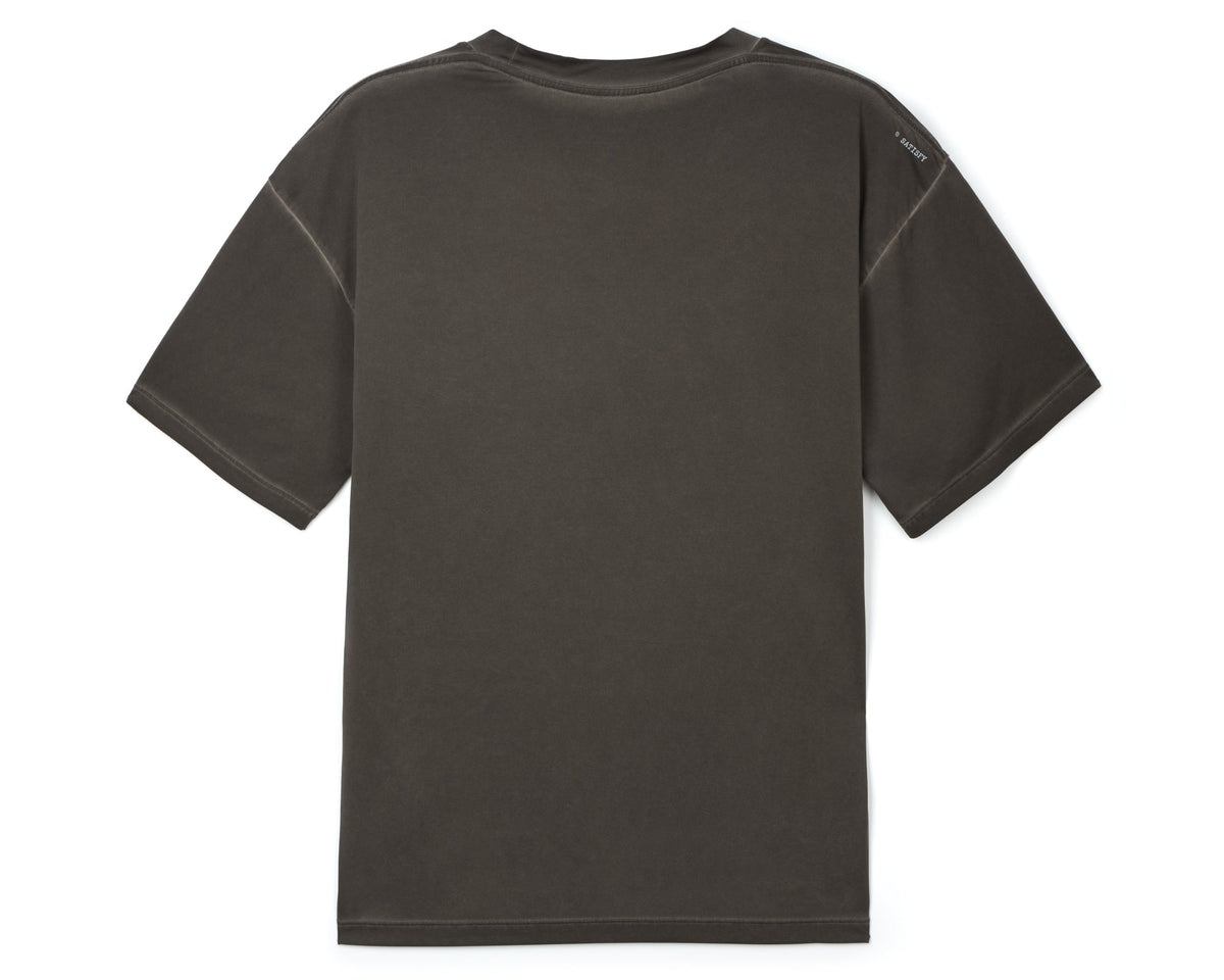 Satisfy AuraLite T-Shirt in Pigment Falcon, back view