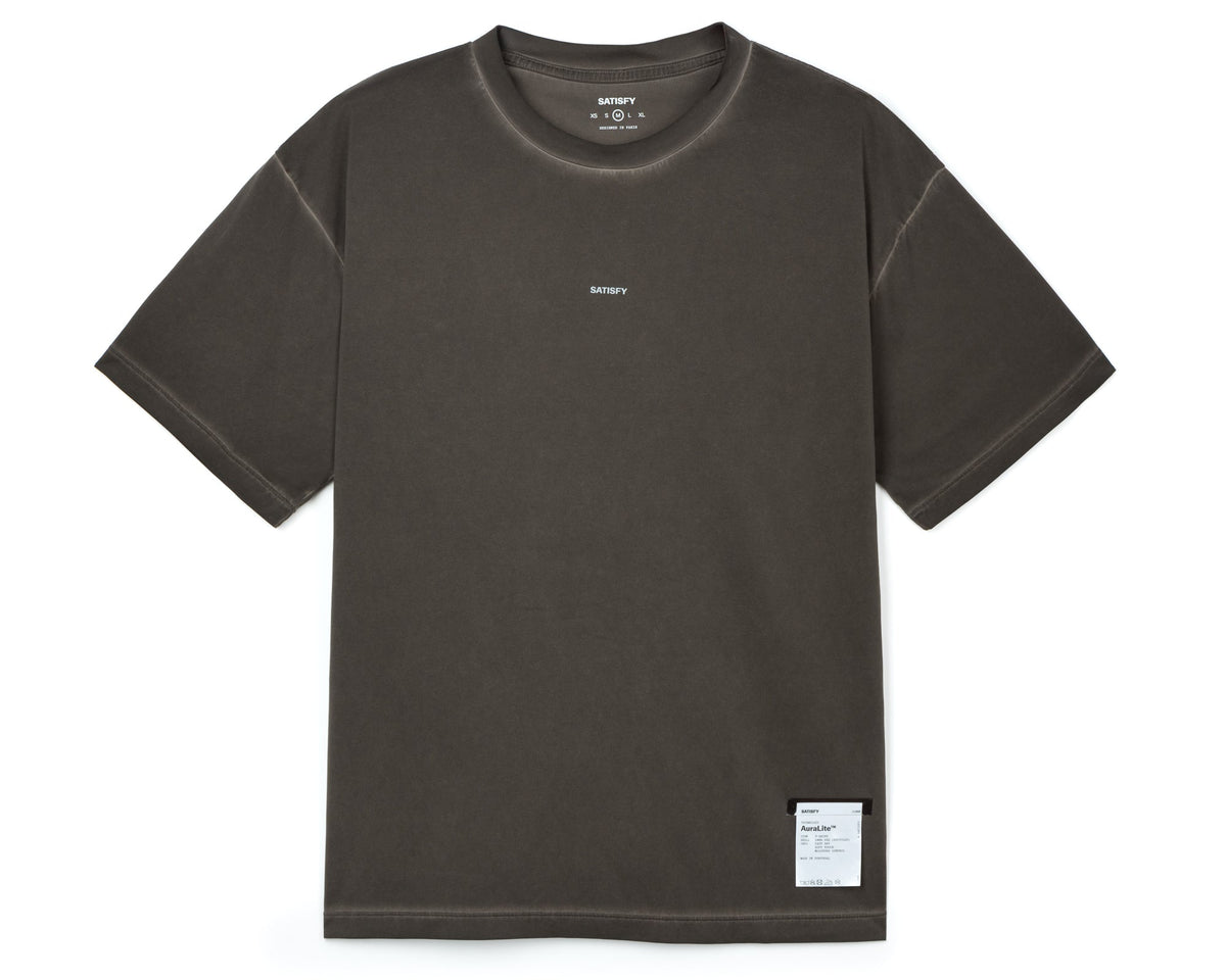 Satisfy AuraLite T-Shirt in Pigment Falcon, front view