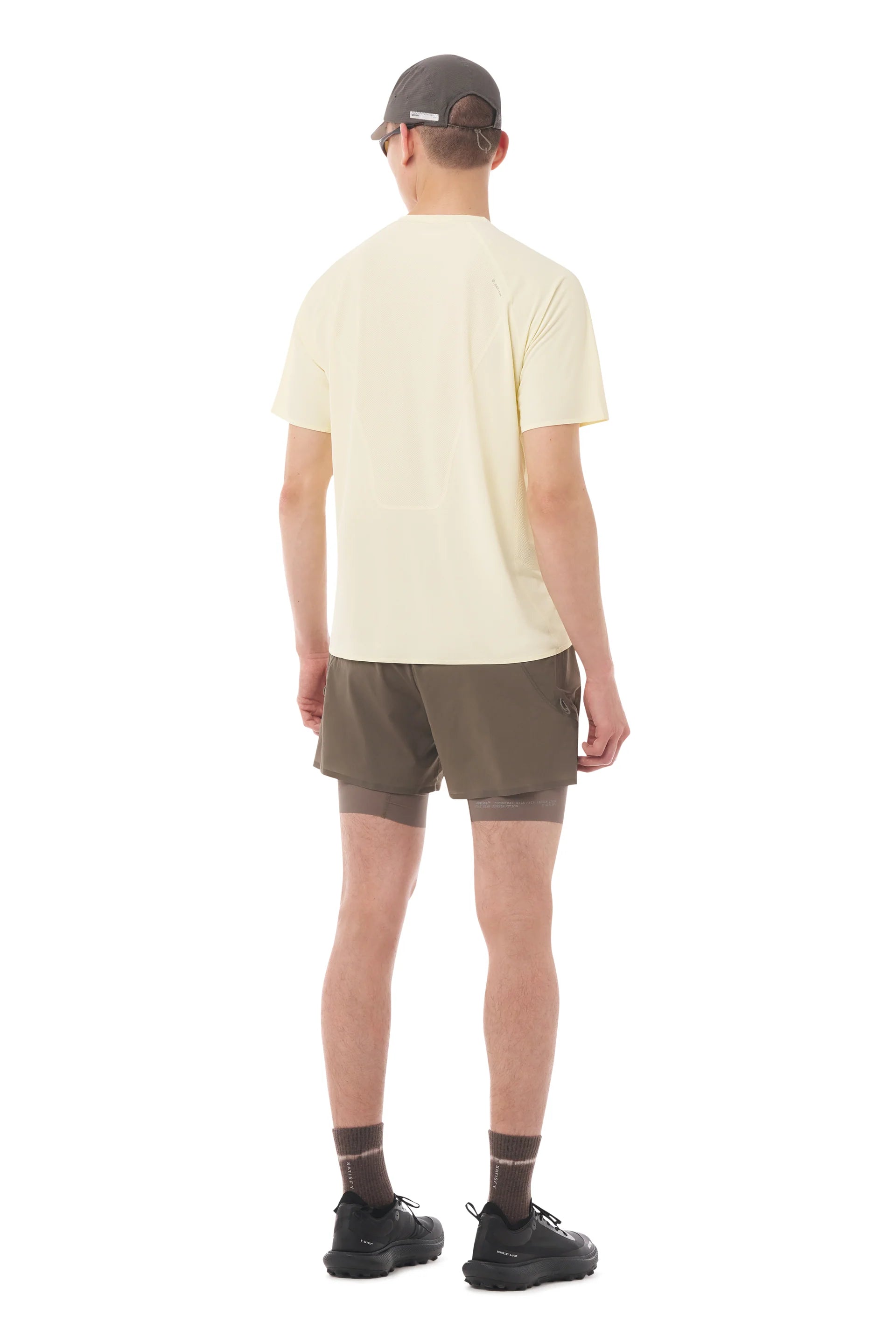 Satisfy Men's AuraLite™ UV T‑shirt - Transparent Yellow