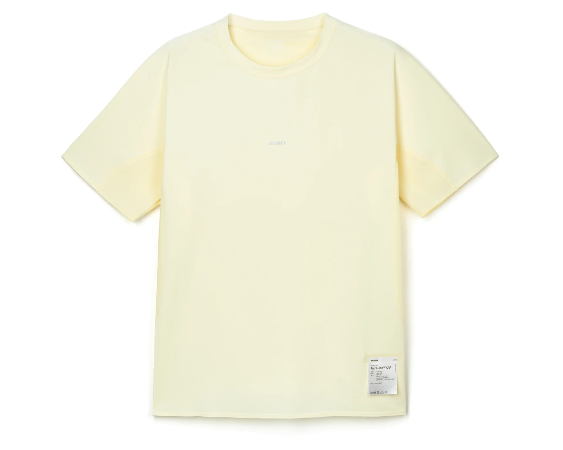 Satisfy Men's AuraLite™ UV T‑shirt - Transparent Yellow