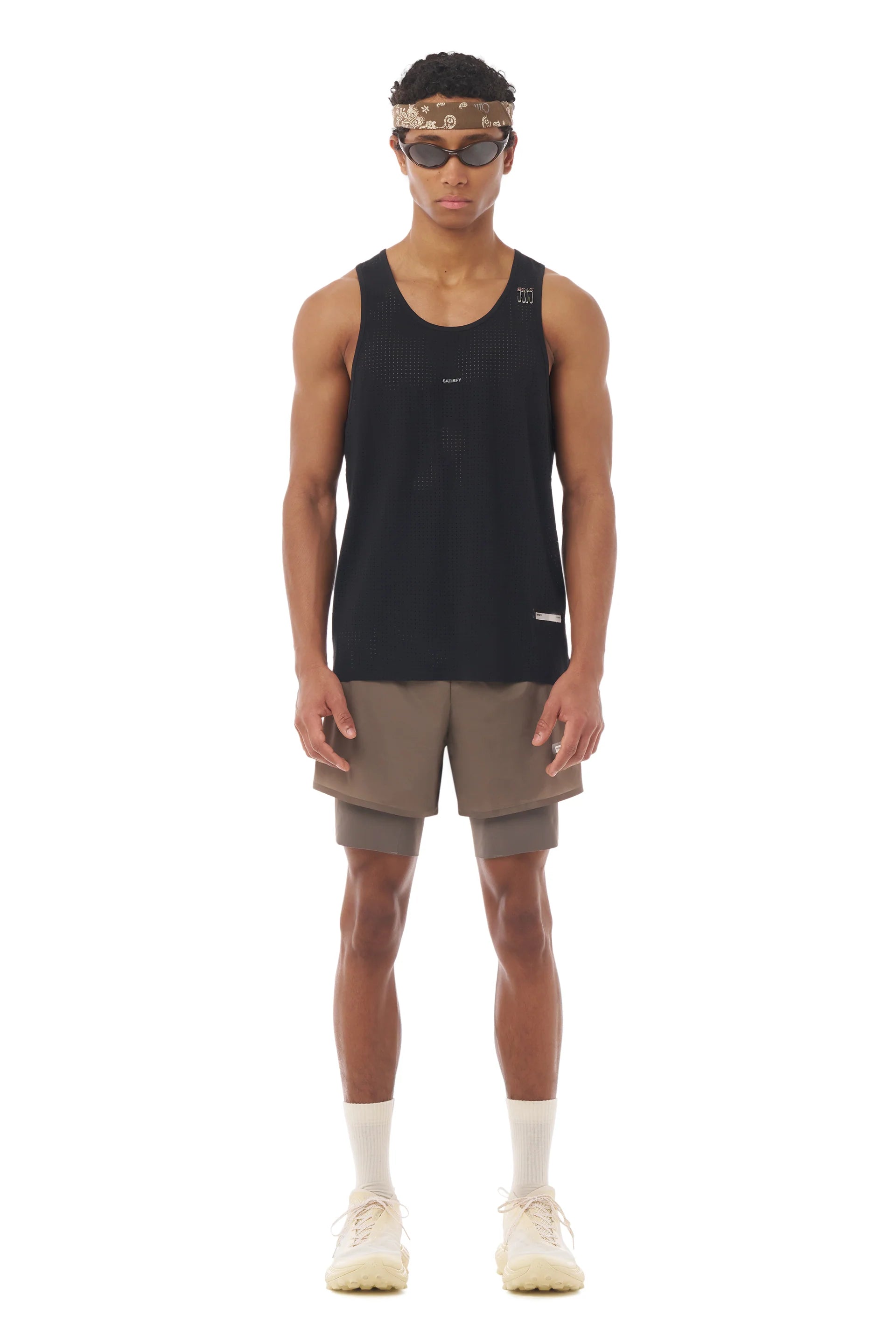 Satisfy Space‑O™ Singlet - Black