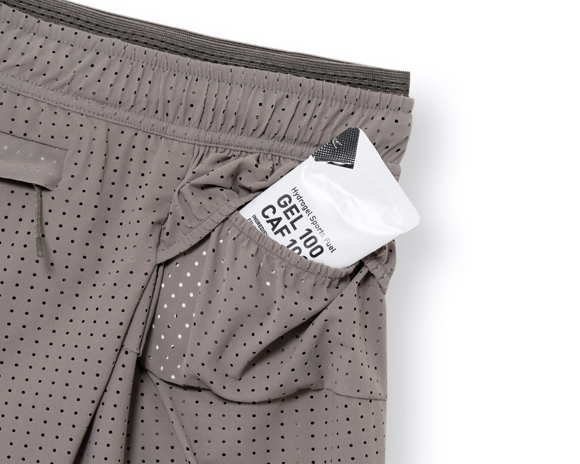 Satisfy Space-O™ 2.5&quot; Distance Shorts - Taupe