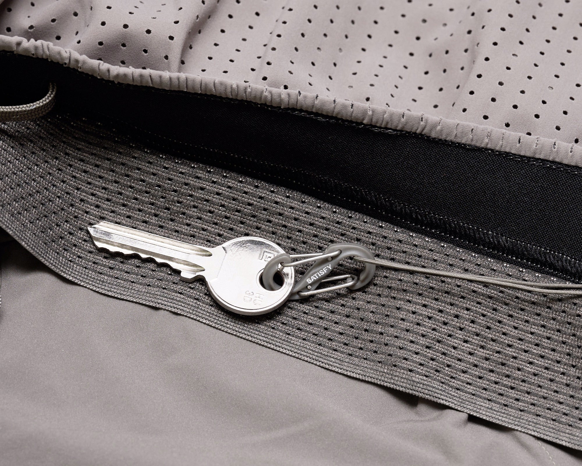 Satisfy Space-O™ 2.5&quot; Distance Shorts - Taupe