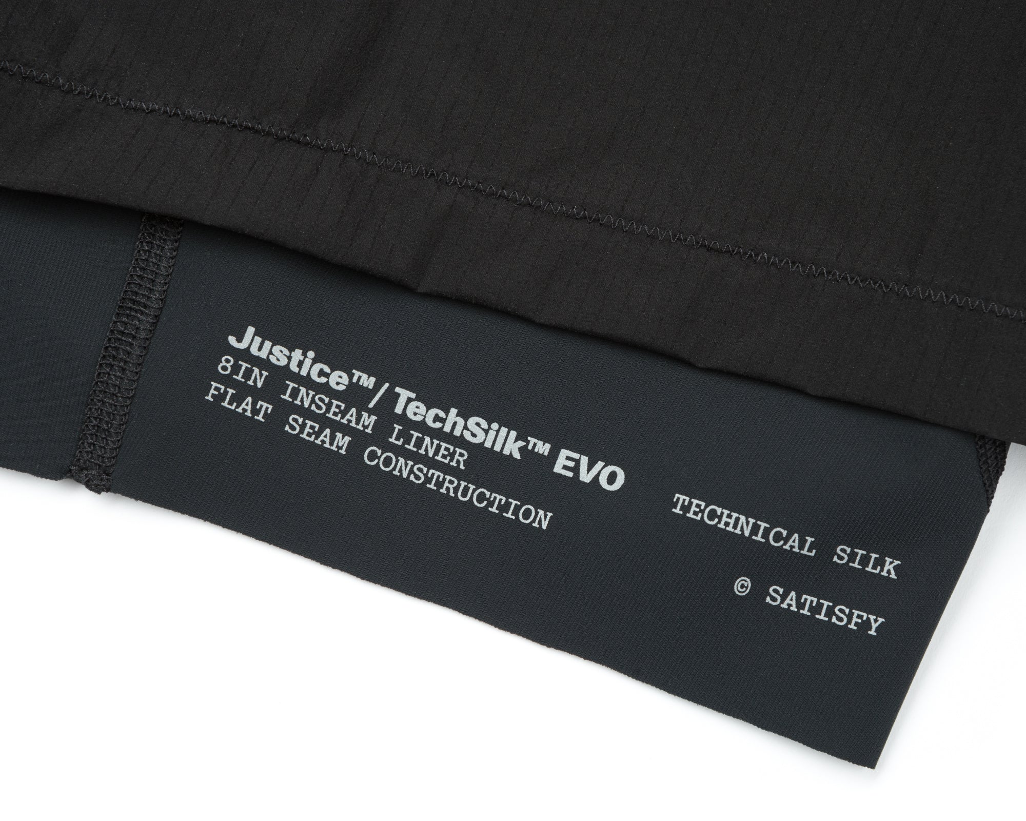 Satisfy TechSilk™ 8&quot; Cordura Shorts - Black