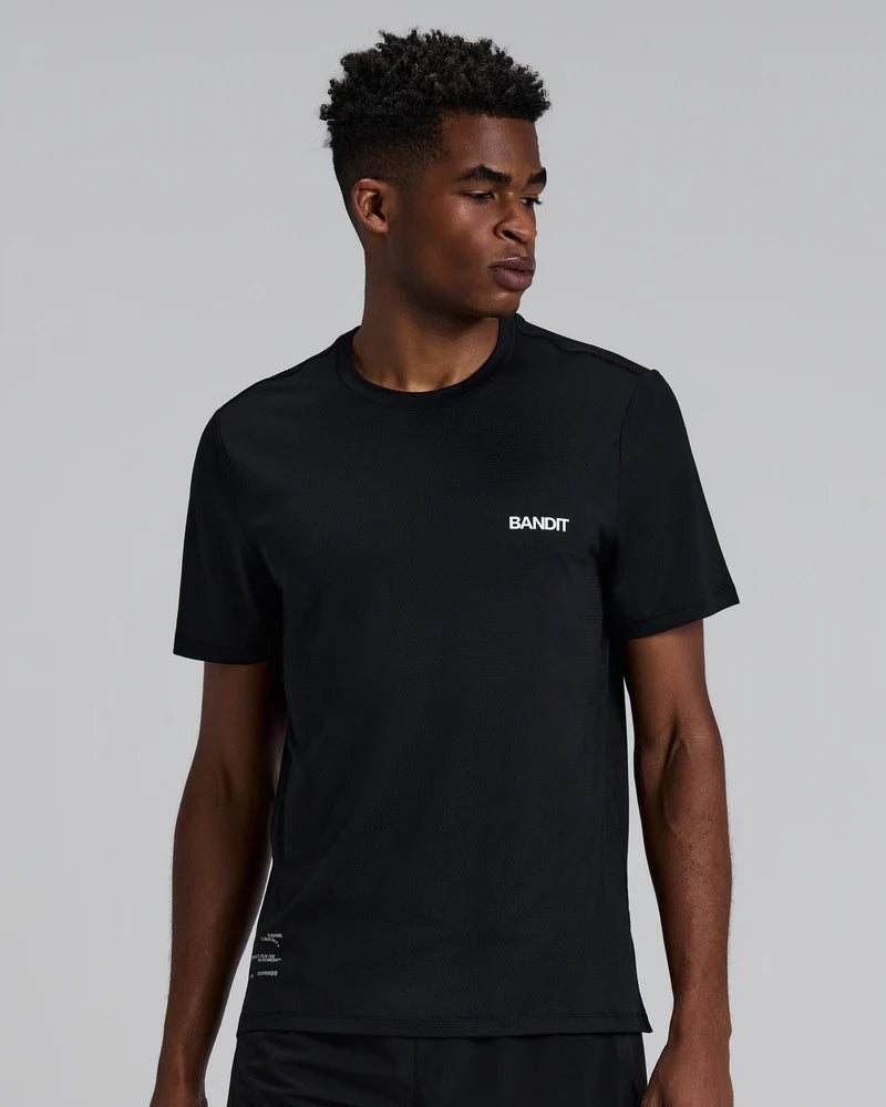 Bandit Men's Micromesh™ Run Tee - Black