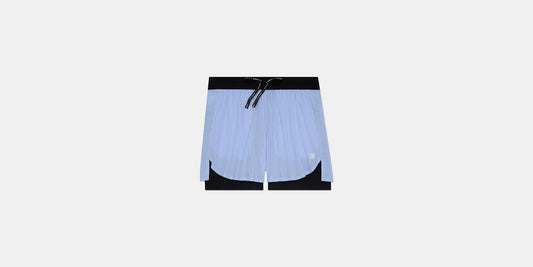Bandit Men's Vento™ 2-In-1 Run Short - Breeze Blue