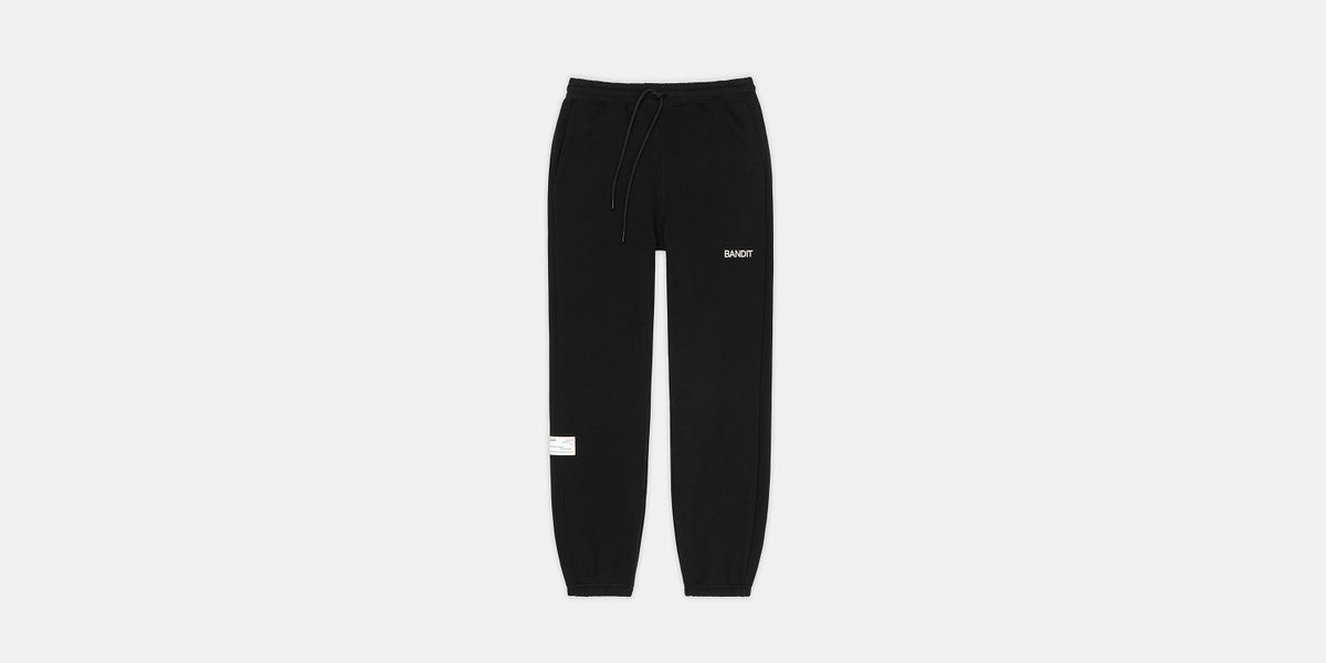 Bandit Unisex Classic Chiller Sweatpant in Black, worn