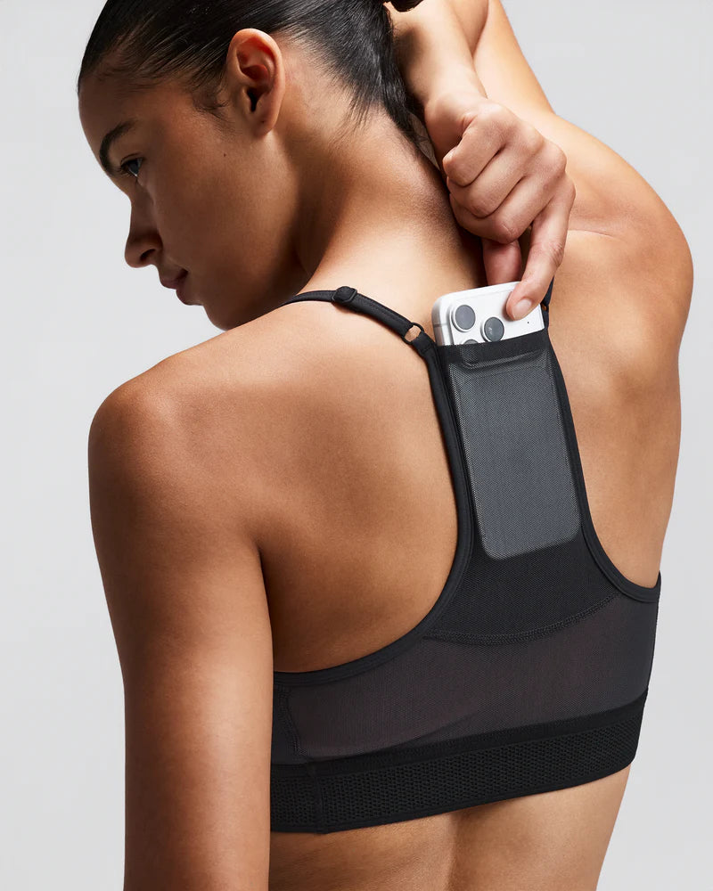 Bandit Women's Vanisher™ Strappy Run Bra - Anthracite
