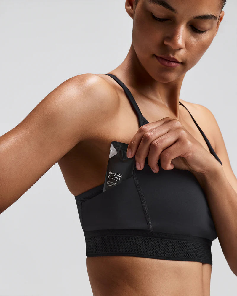 Bandit Women's Vanisher™ Strappy Run Bra - Anthracite